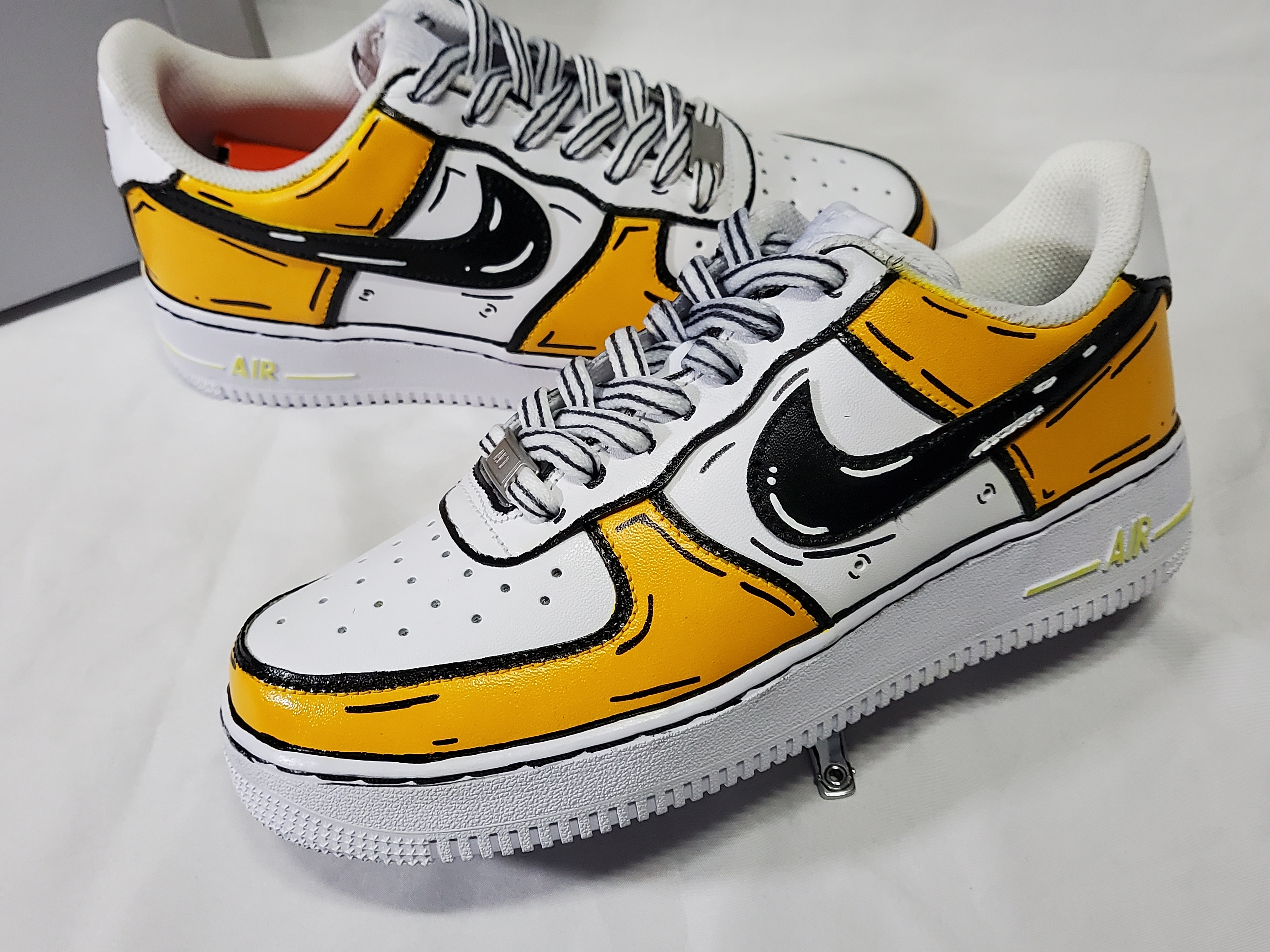 Nike Air Force 1 '07 Low White, (W) Nike Air Force 1 '07 Low White 착용 스타일 - 2
