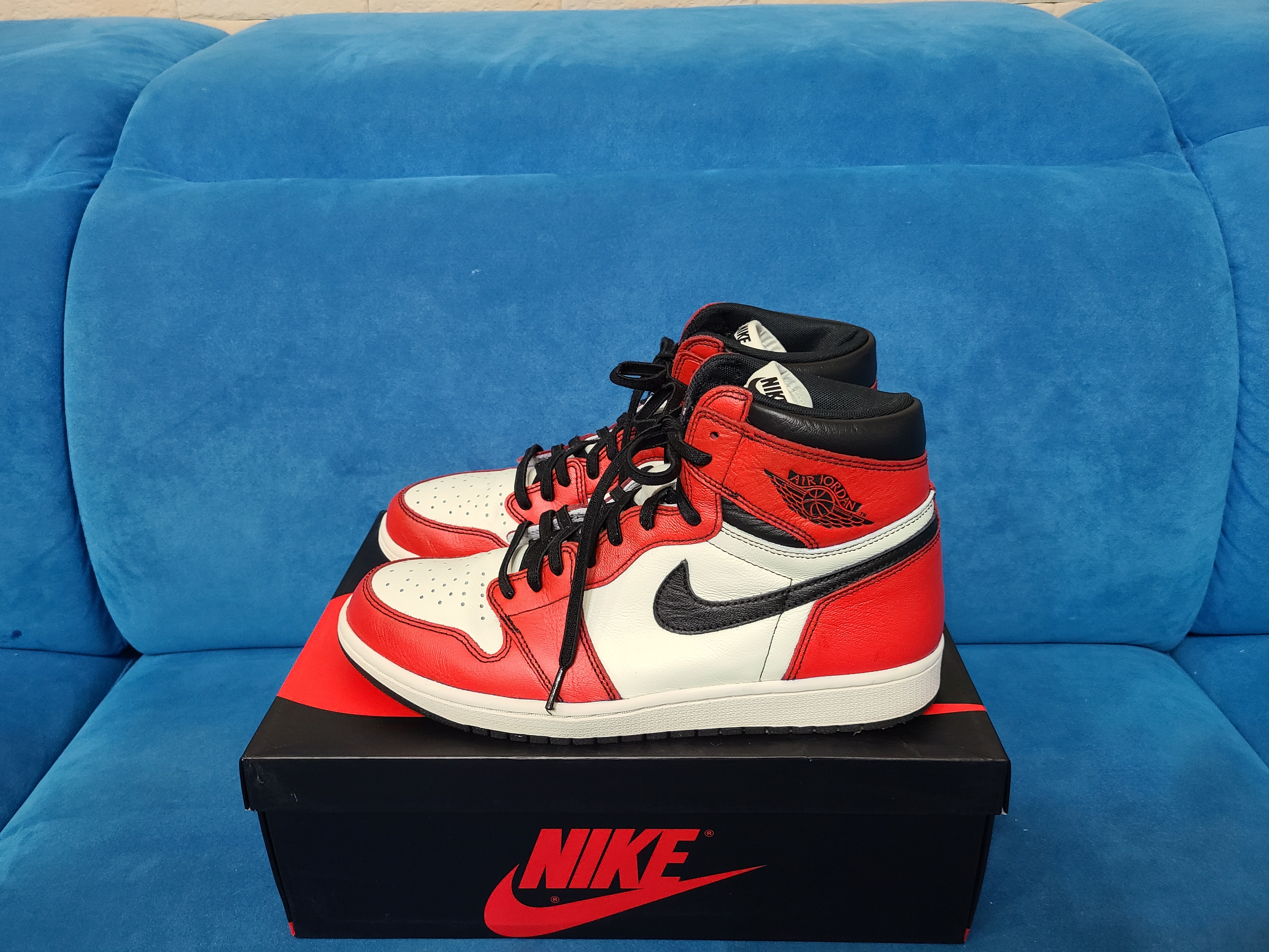 Jordan 1 Retro High OG Defiant SB LA to Chicago 착용 스타일 - 1