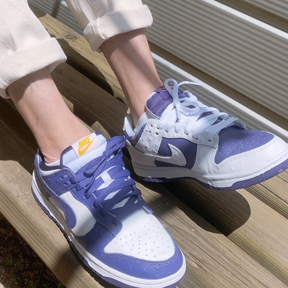 (W) Nike Dunk Low SE Flip 착용 스타일