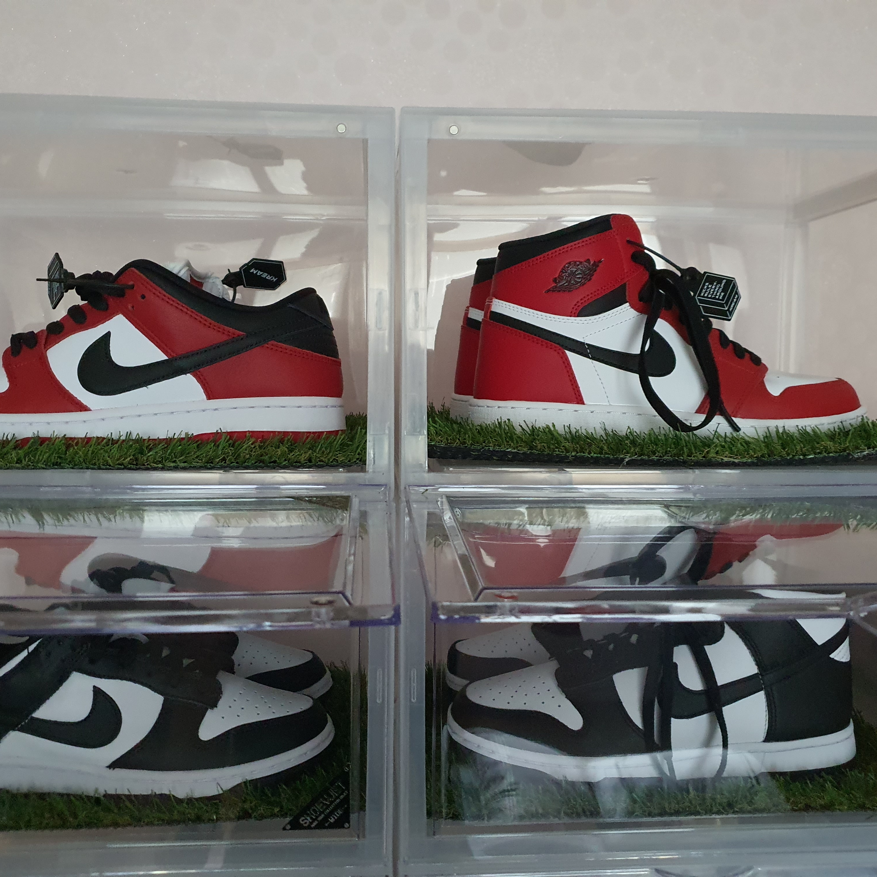 Nike SB Dunk Low Pro Chicago, (GS) Jordan 1 Retro High OG Chicago 2015 착용 스타일 - 4