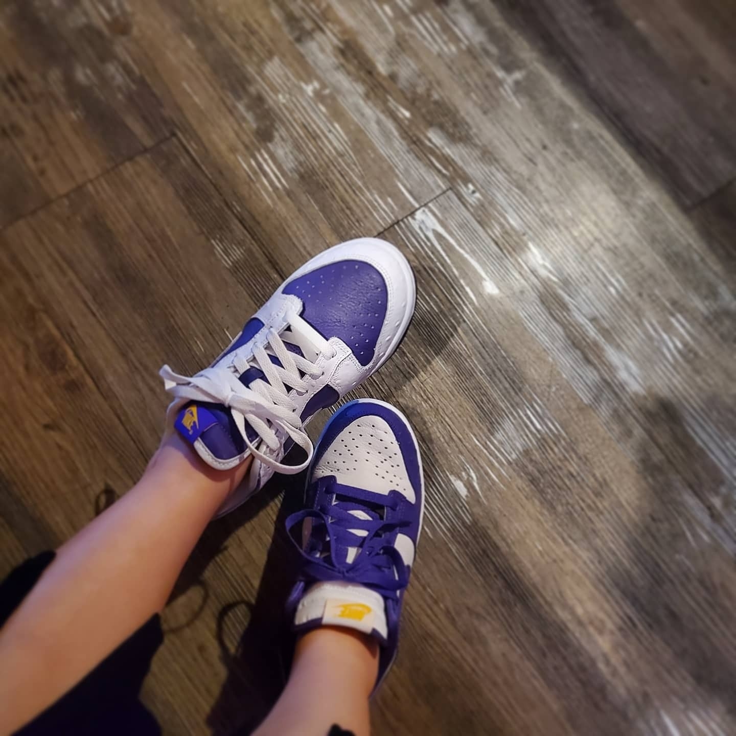 (W) Nike Dunk Low SE Flip 착용 스타일 - 1