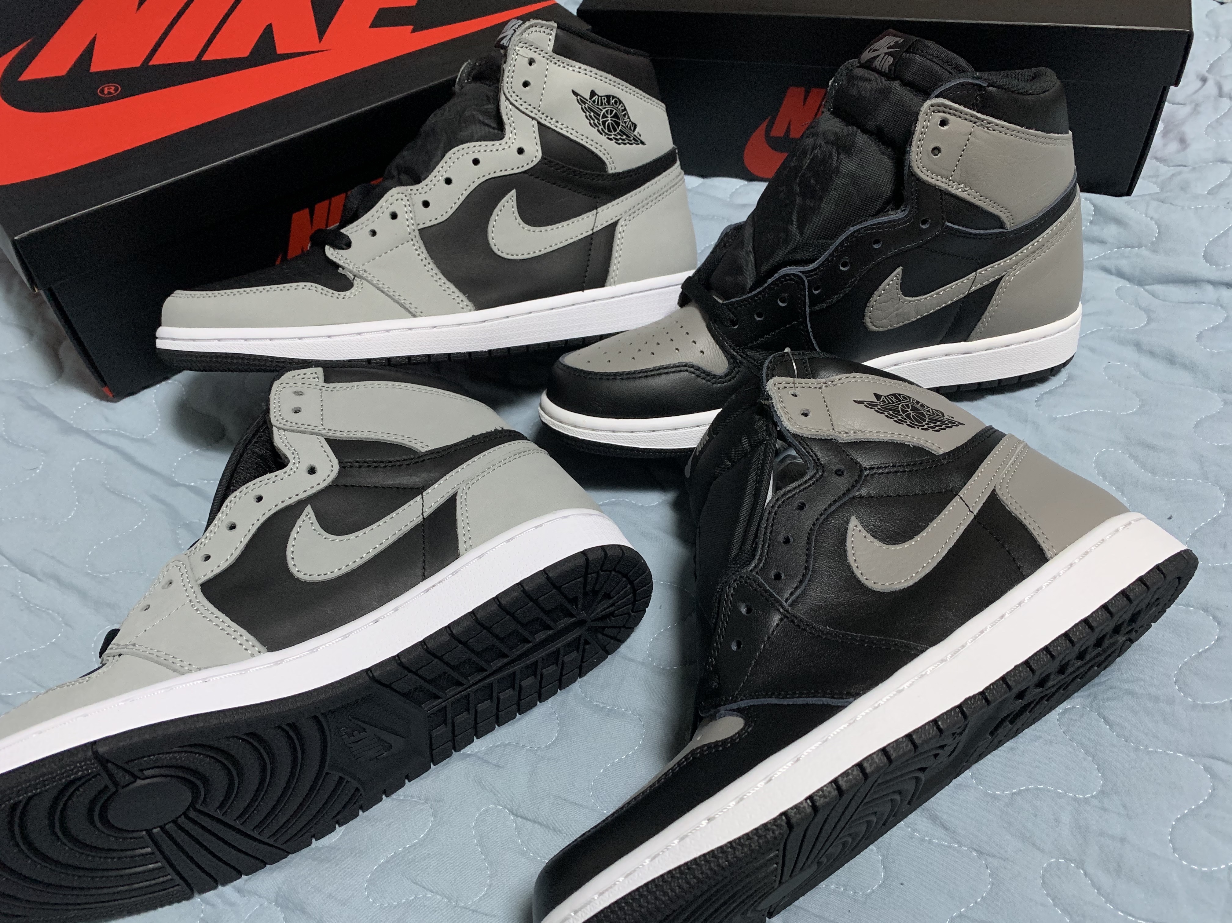 Jordan 1 Retro High OG Shadow 2018, Jordan 1 Retro High OG Shadow 2.0 착용 스타일 - 2