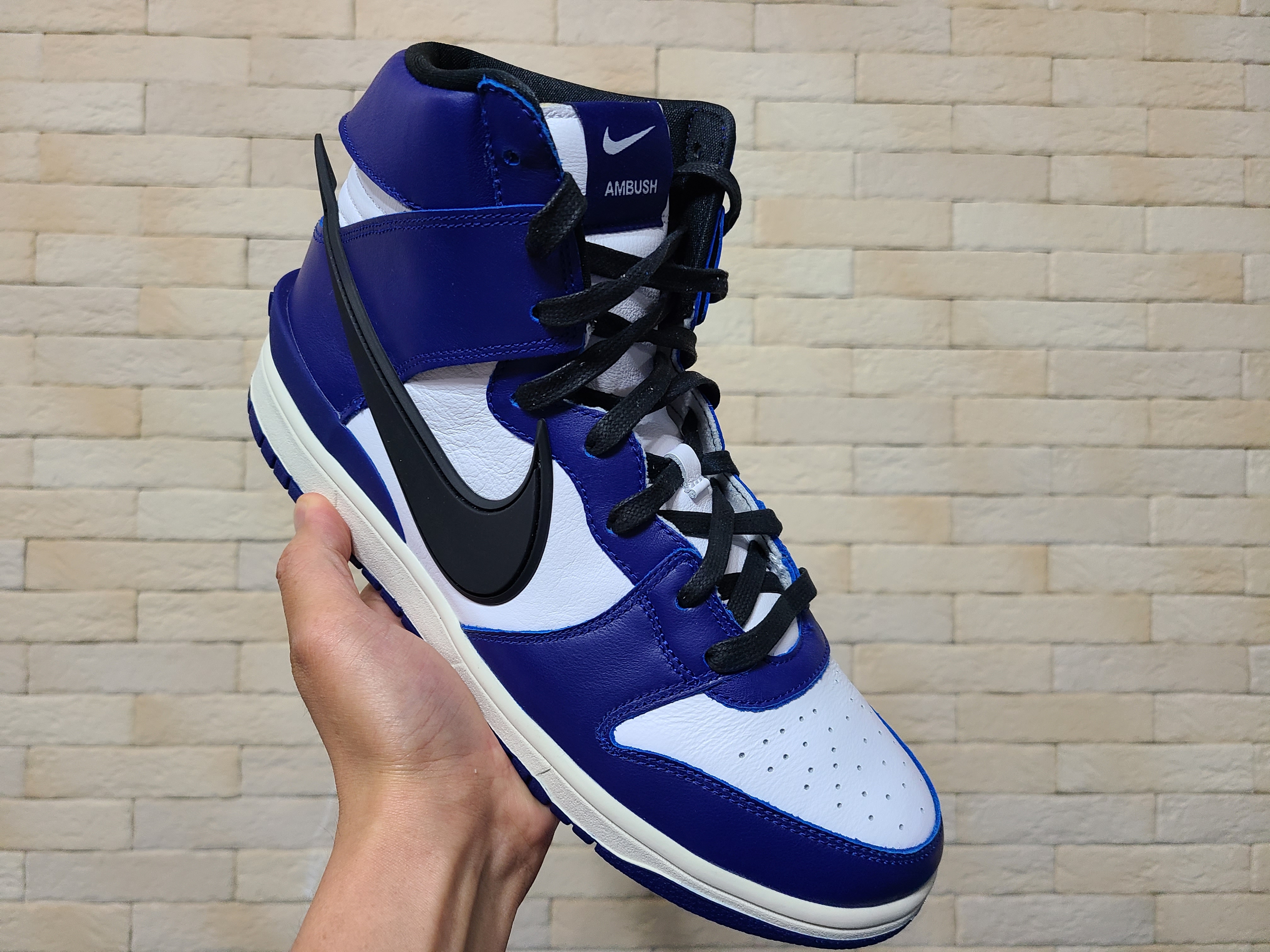 Nike x Ambush Dunk High Deep Royal Blue 착용 스타일 - 4