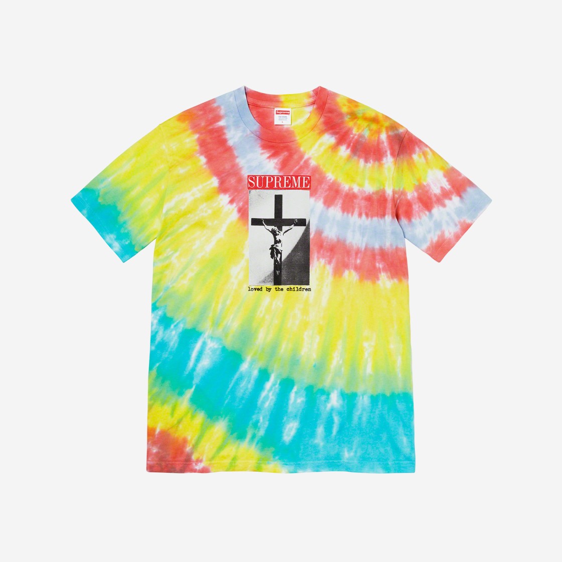 Supreme Loved By The Children T-Shirt Tie Dye - 20SS 상세 이미지 1