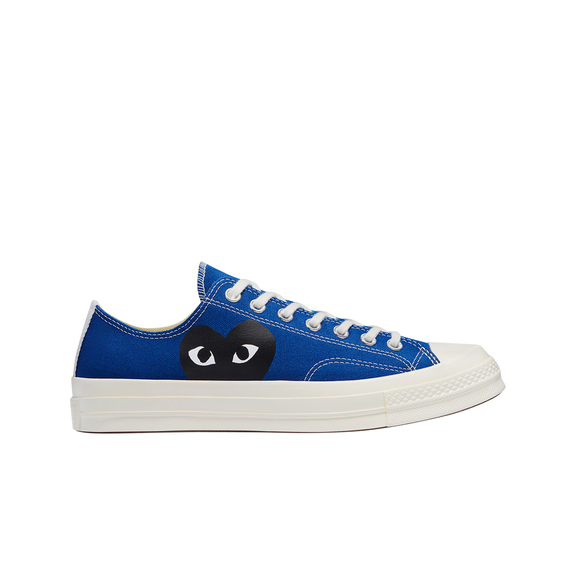 컨버스 x 플레이 꼼데가르송 척 70 로우 블루 쿼츠(Converse x Play Comme des Garcons Chuck 70 Ox Blue Quartz)