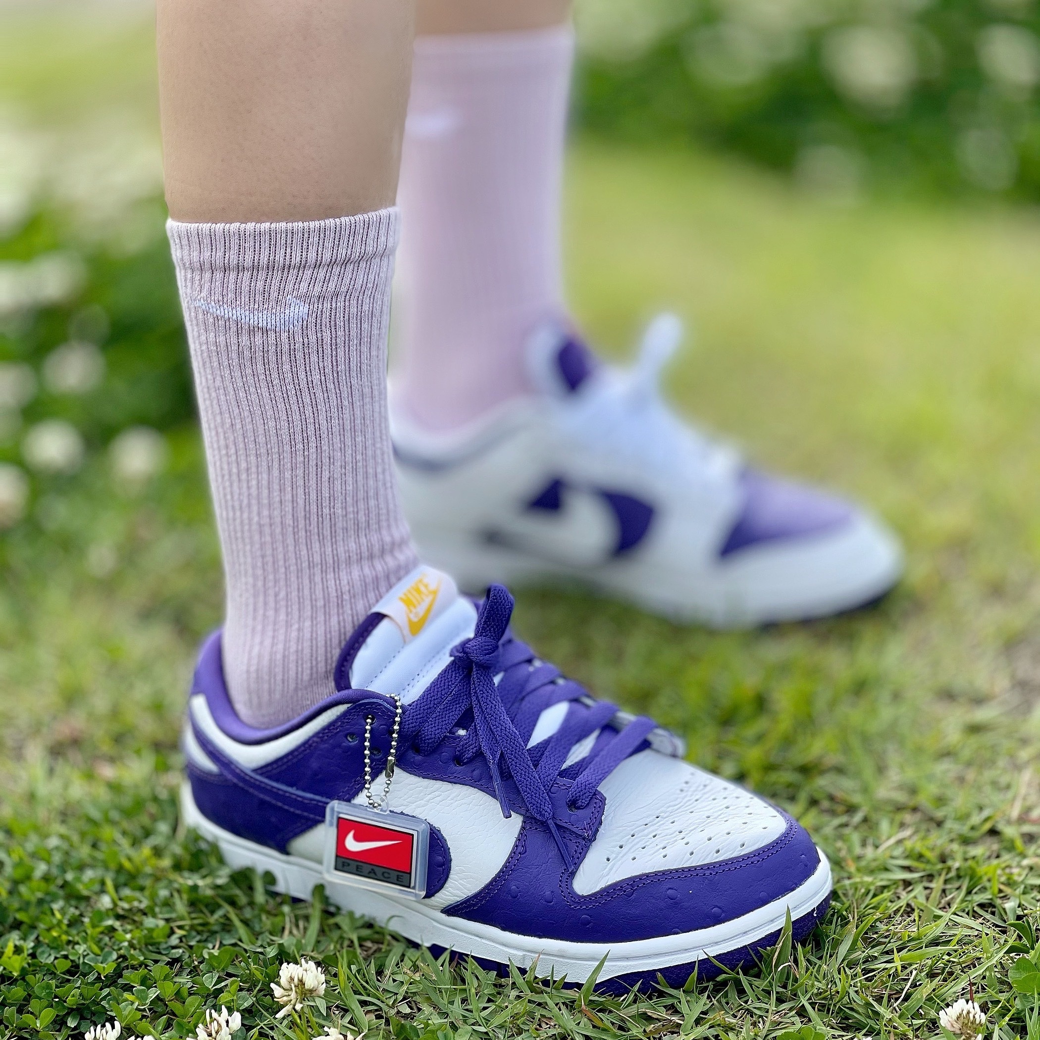 (W) Nike Dunk Low SE Flip 착용 스타일