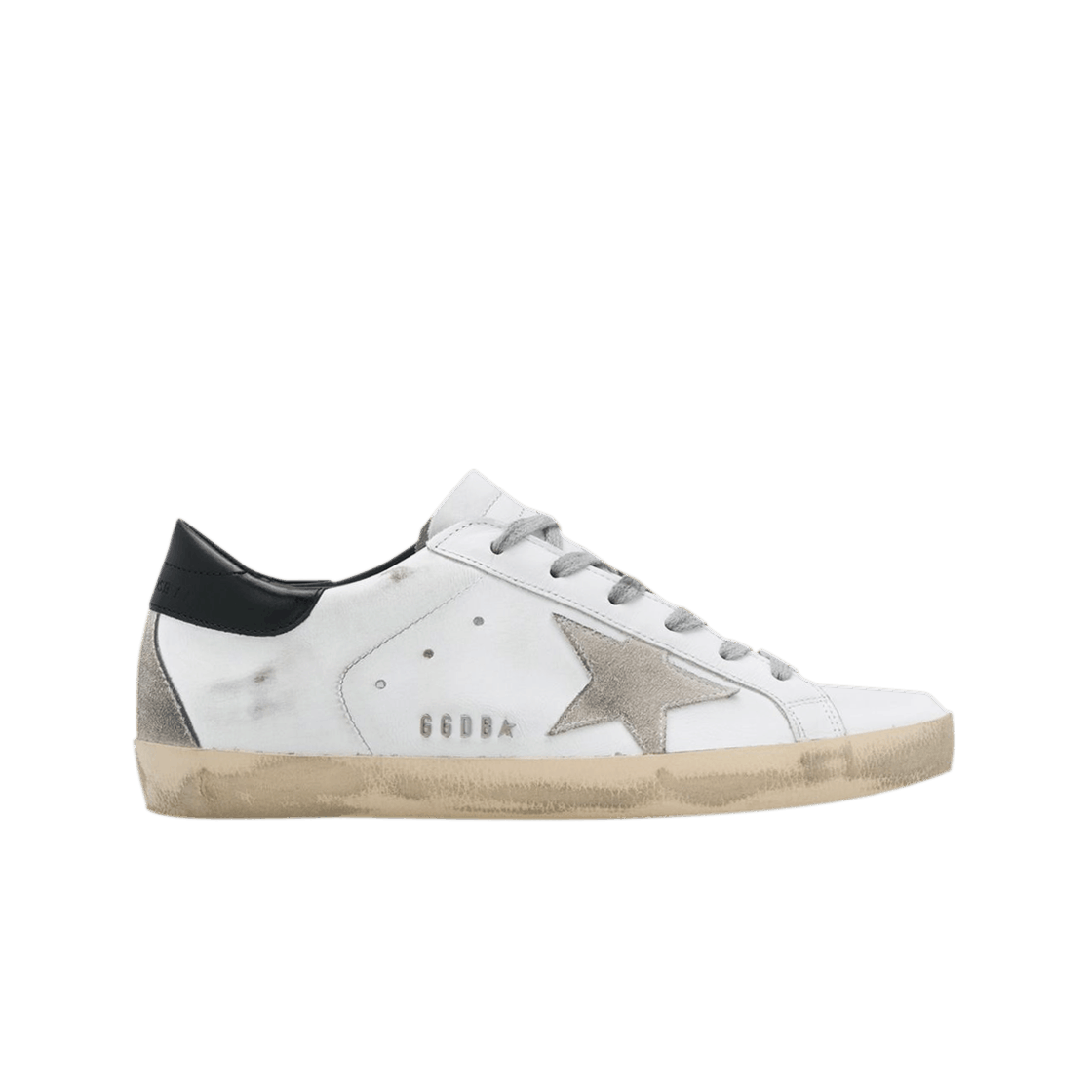 (W) 골든구스 슈퍼스타 화이트 블랙탭 스니커즈((W) Golden Goose Superstar White Black Heel Tab Sneakers)