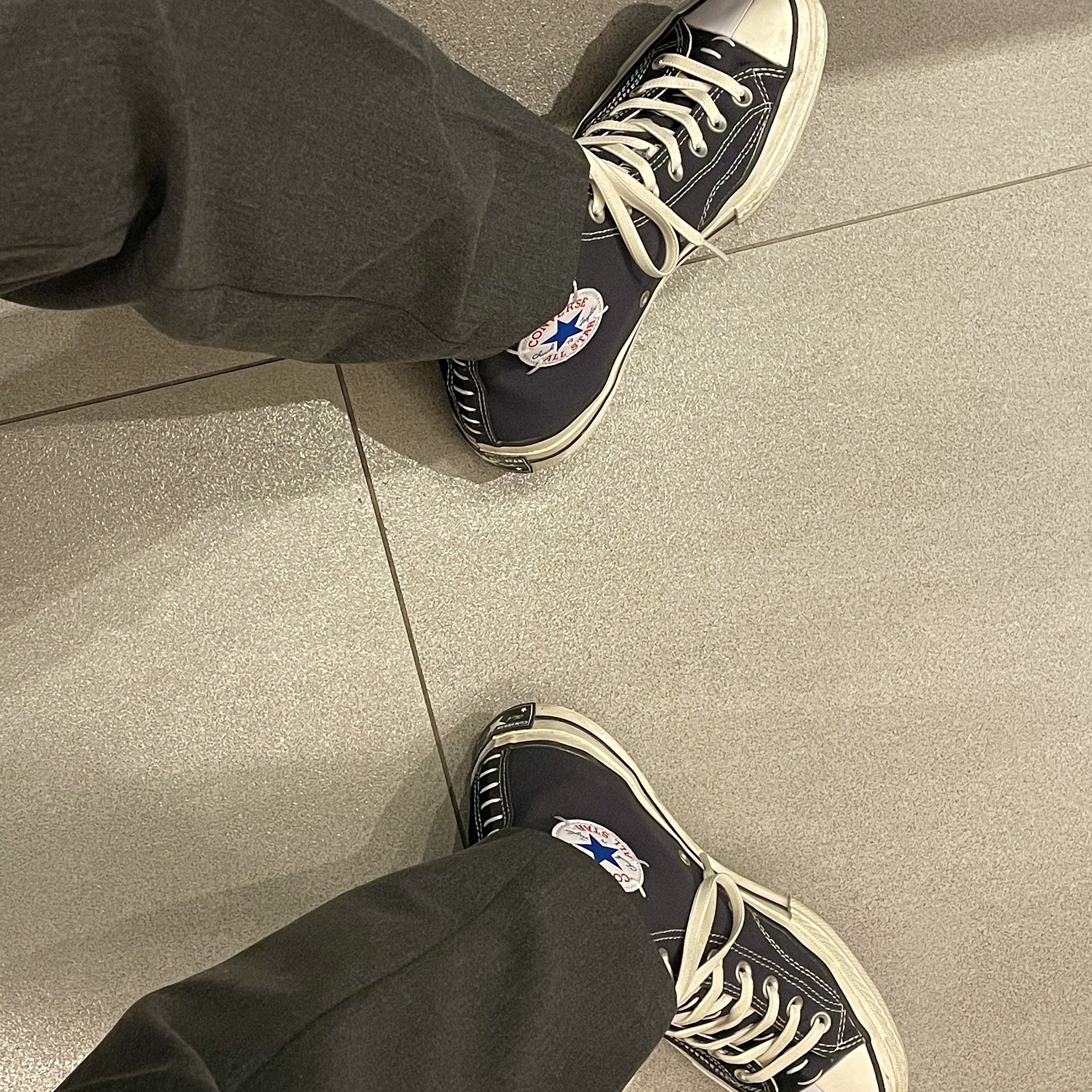 Converse x Slam Jam Chuck 70 Hi Reconstructed Black 착용 스타일