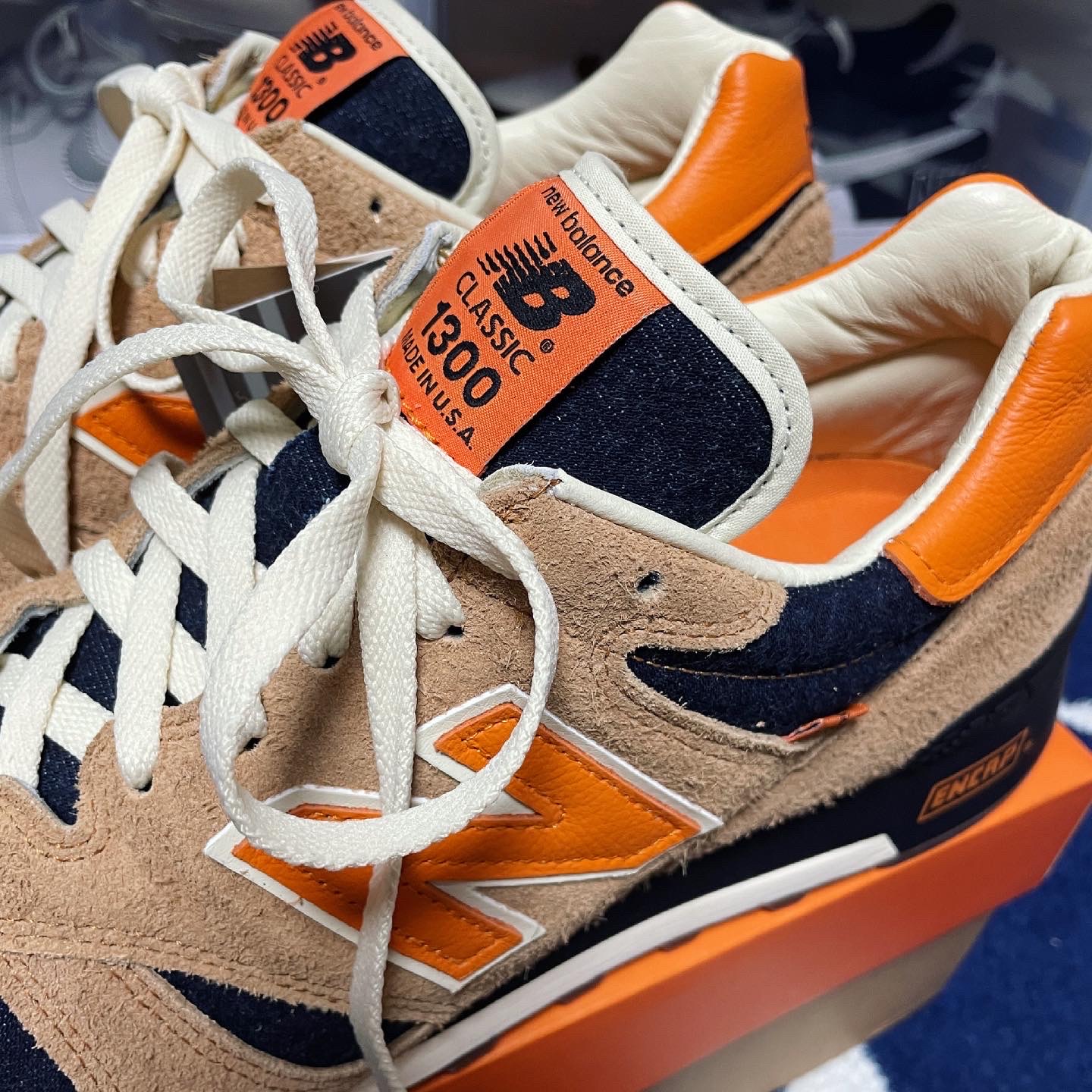 New Balance x Levi's 1300 Made in USA (Levi's Tag) 착용 스타일 - 3