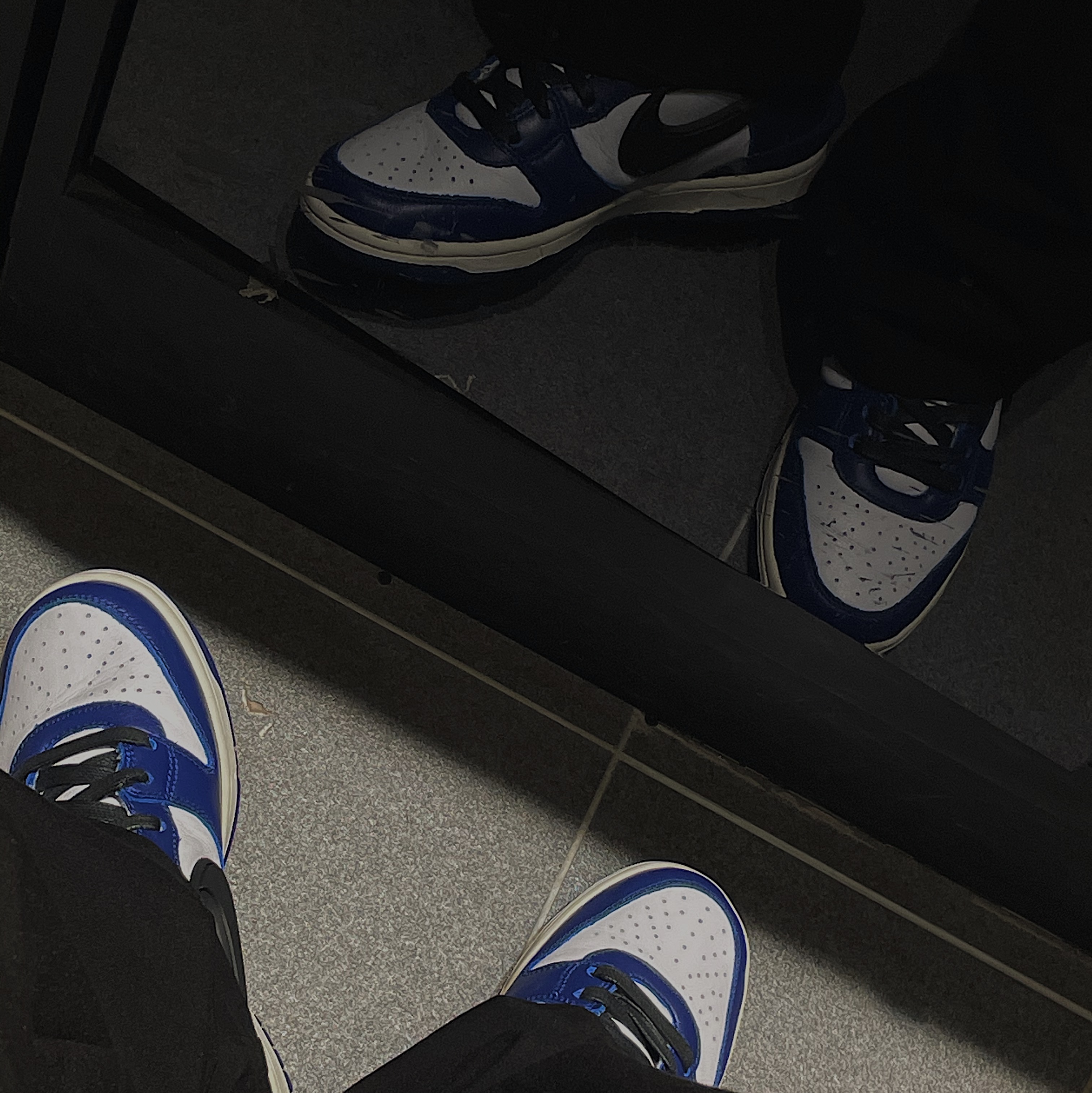 Nike x Ambush Dunk High Deep Royal Blue 착용 스타일