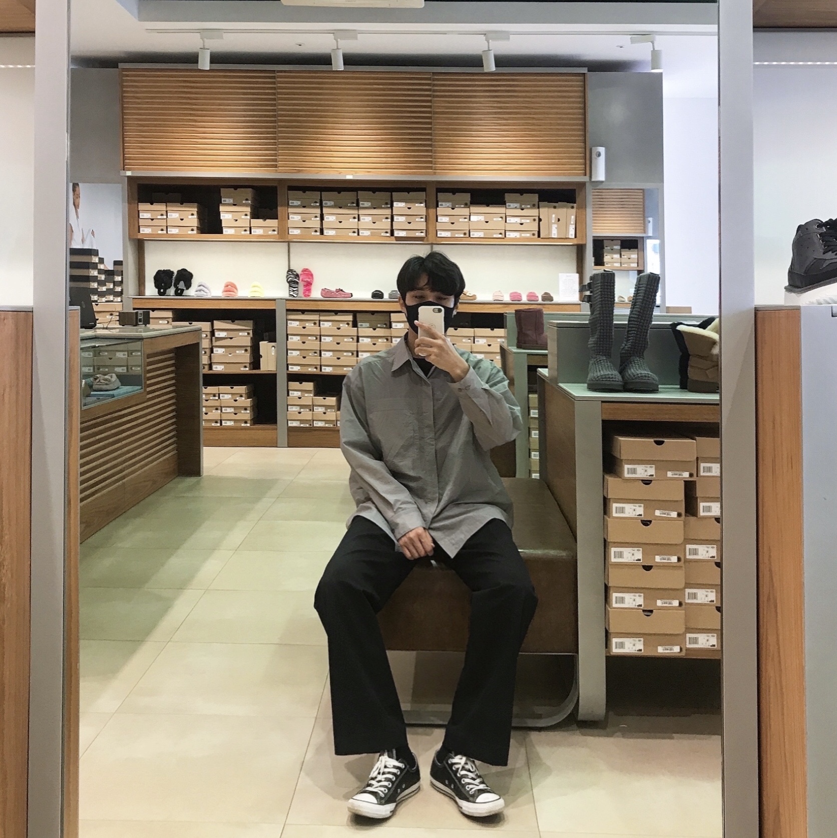 Nike Air Tailwind 79 White Phantom Black 착용 스타일 - 1