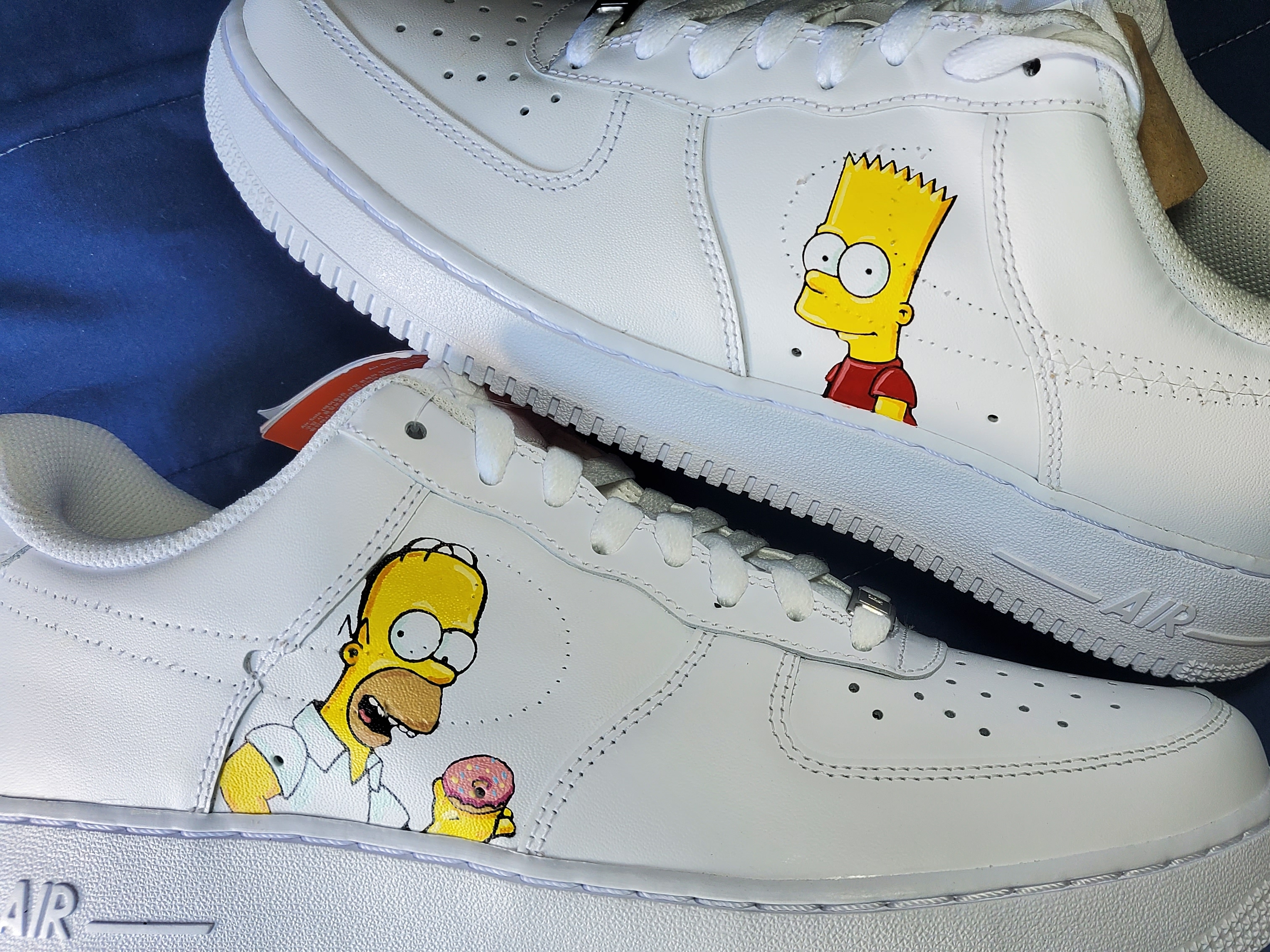 Nike Air Force 1 '07 Low White, (W) Nike Air Force 1 '07 Low White 착용 스타일 - 1