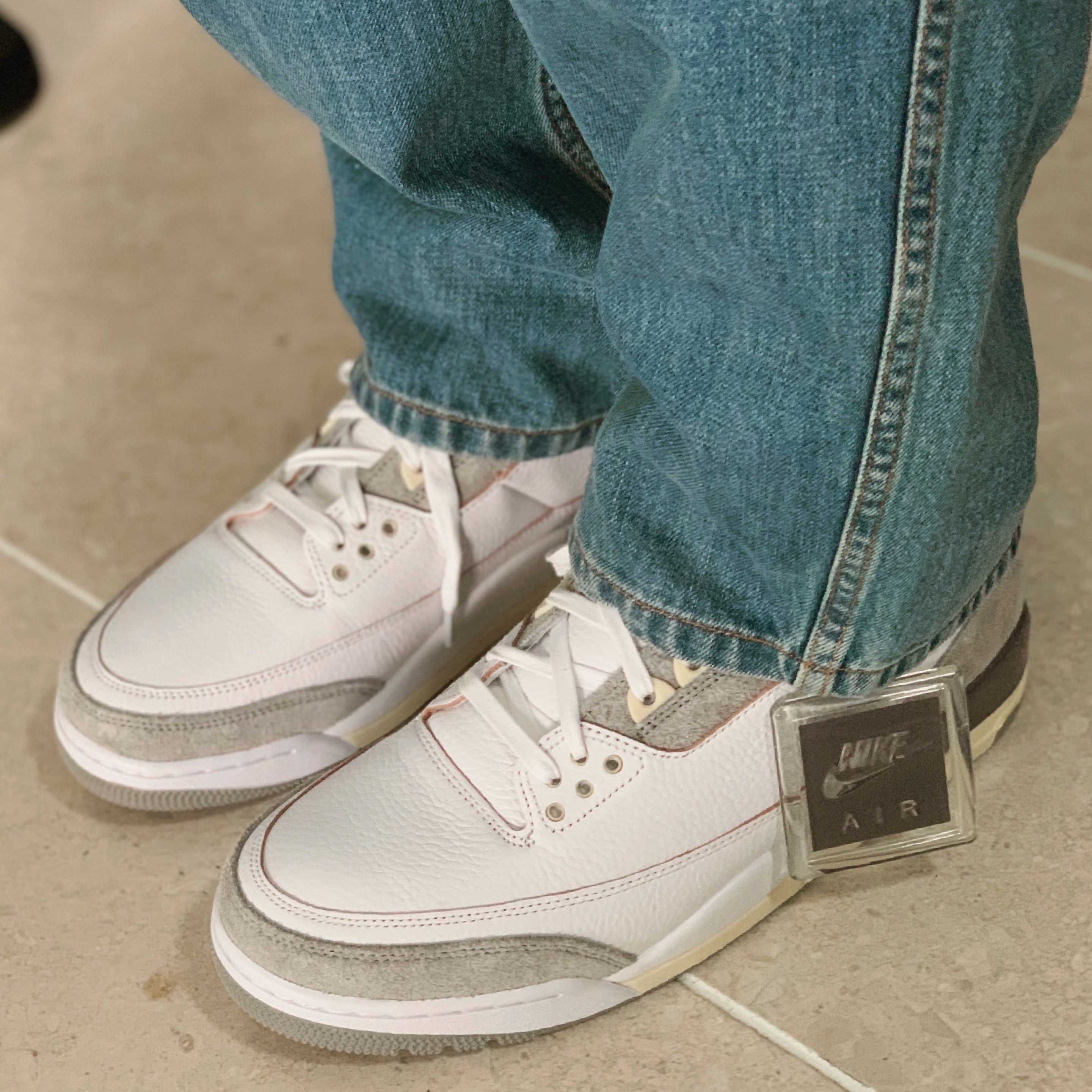(W) Jordan 3 x A Ma Maniere Retro SP 착용 스타일 - 2