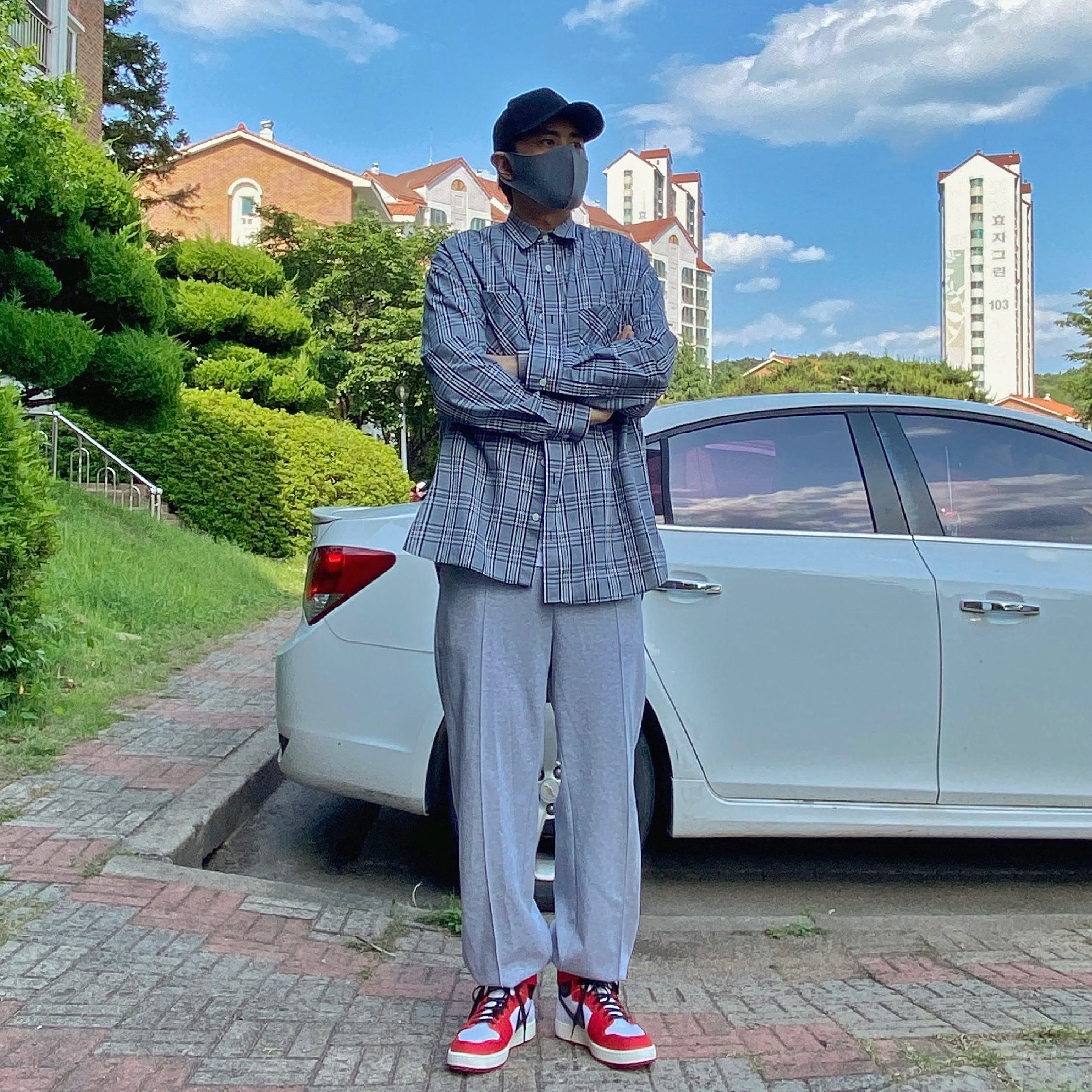 Jordan 1 KO Chicago 2021 착용 스타일 - 2