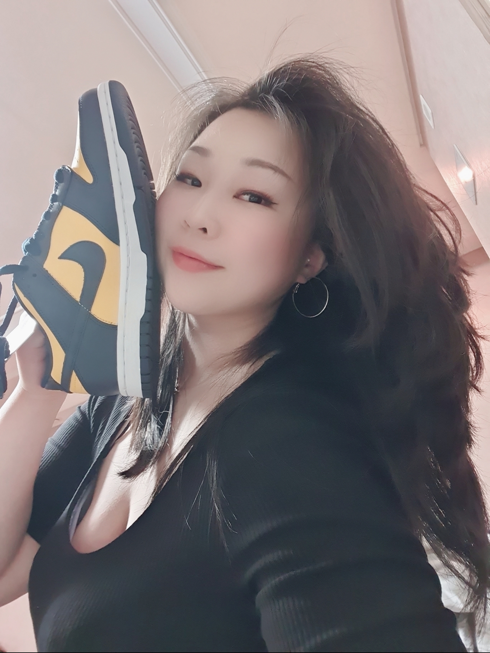 Nike Dunk Low Retro Varsity Maize, (GS) Nike Dunk Low Varsity Maize 착용 스타일