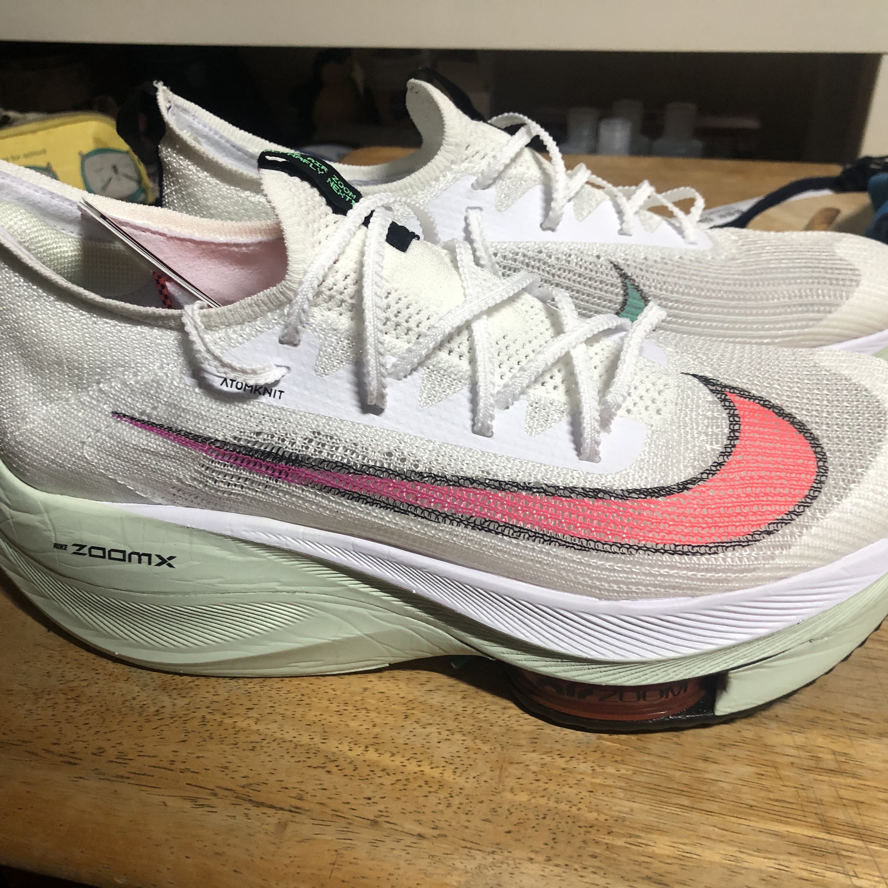 Nike Air Zoom Alphafly Next% Eliud Kipchoge Kenya 착용 스타일