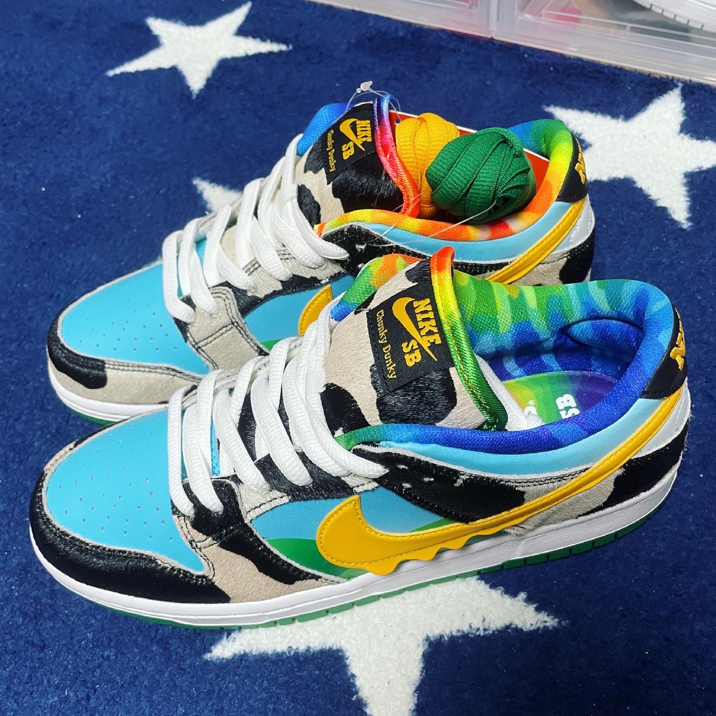 Nike x Ben & Jerry's SB Dunk Low Chunky Dunky 착용 스타일 - 1