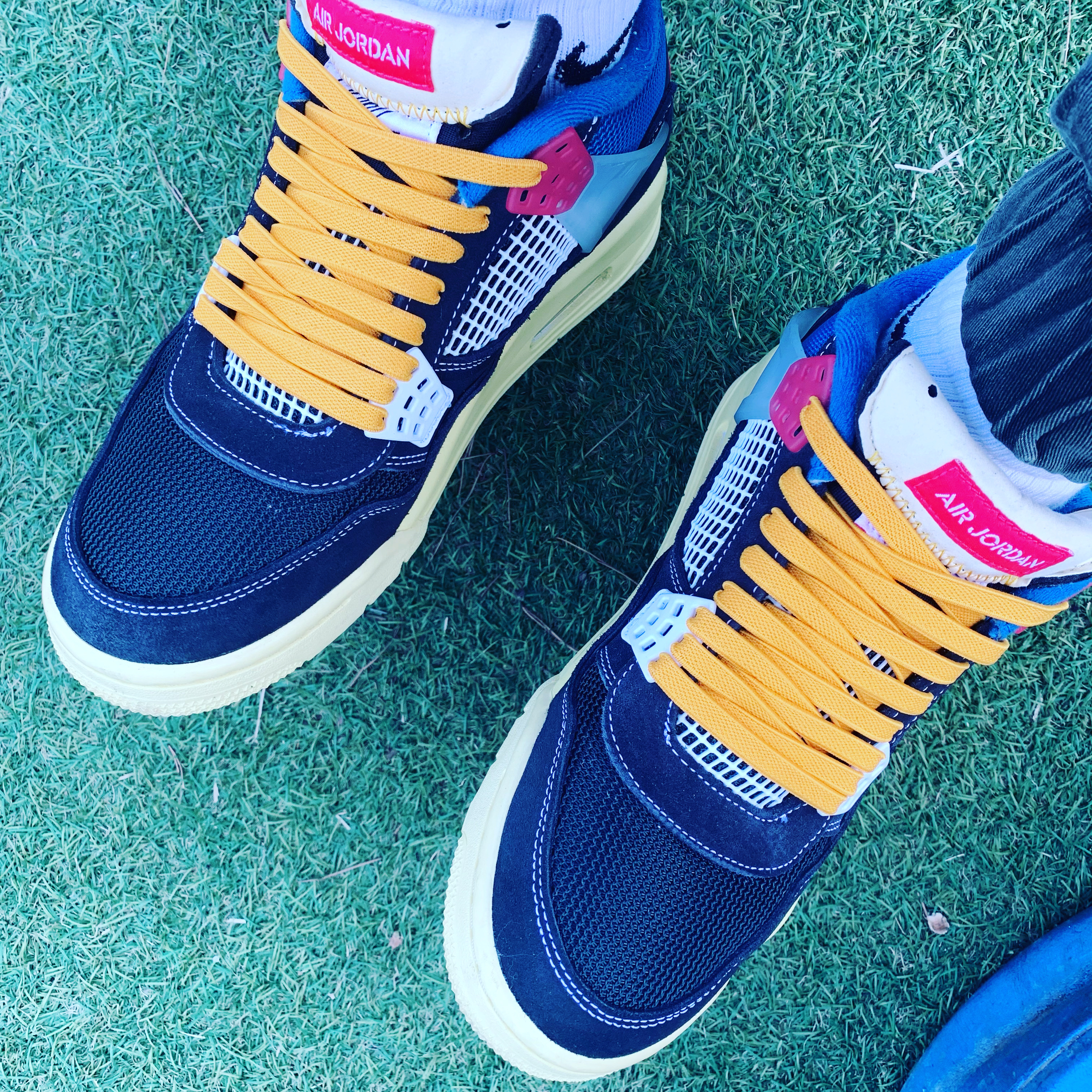 Jordan 4 x Union Retro Off Noir 착용 스타일