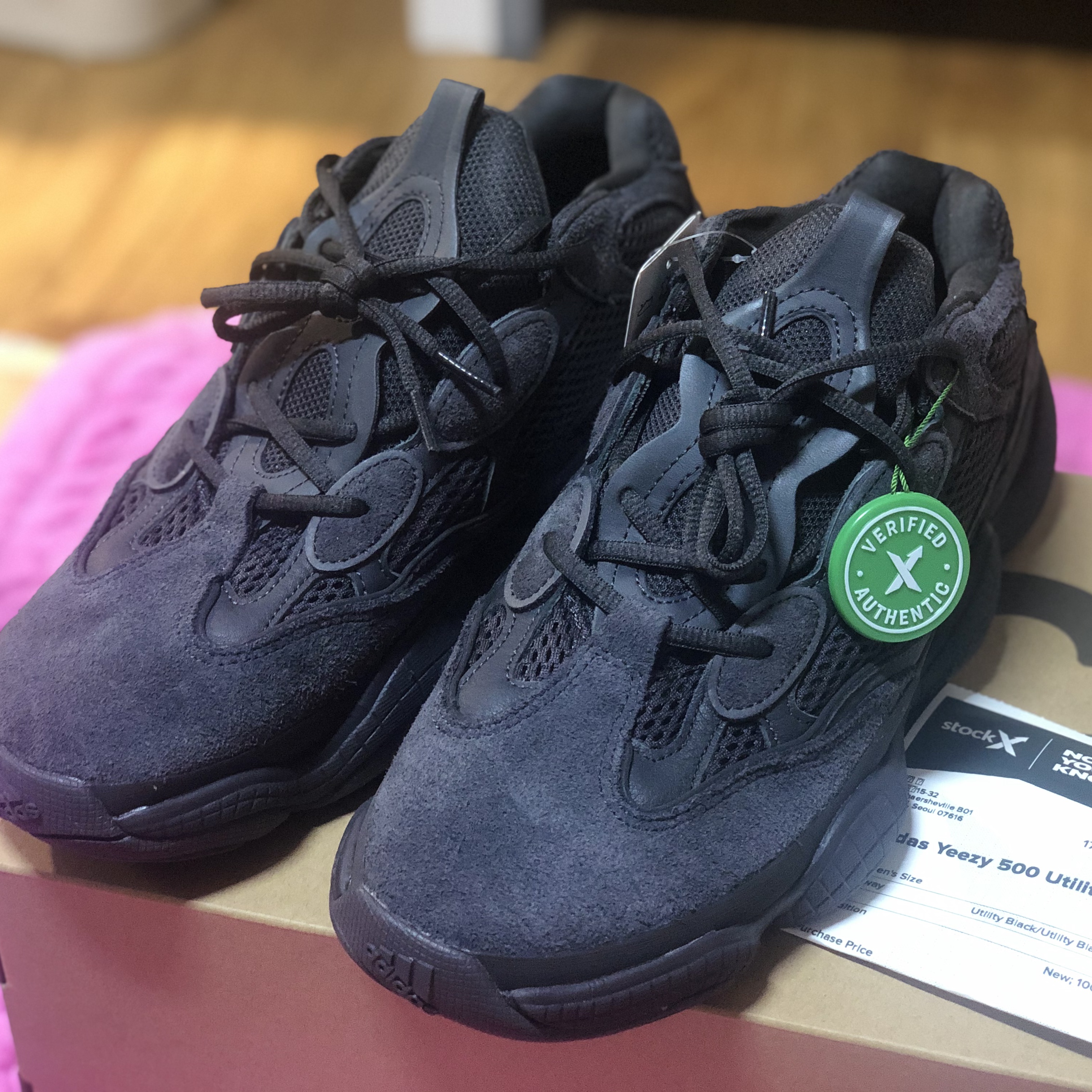 Adidas Yeezy 500 Utility Black 2018/2020 착용 스타일