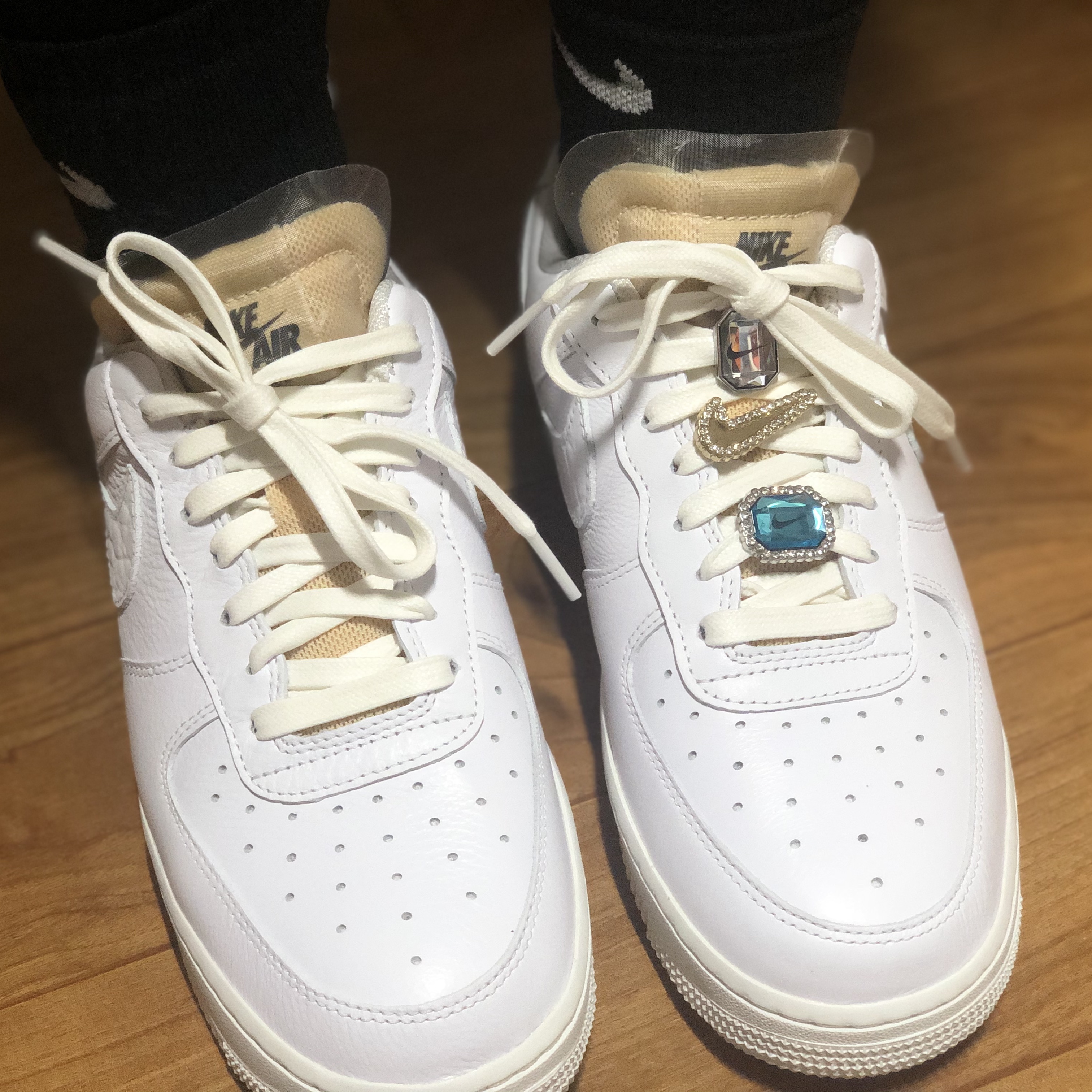 (W) Nike Air Force 1 Low Bling 착용 스타일