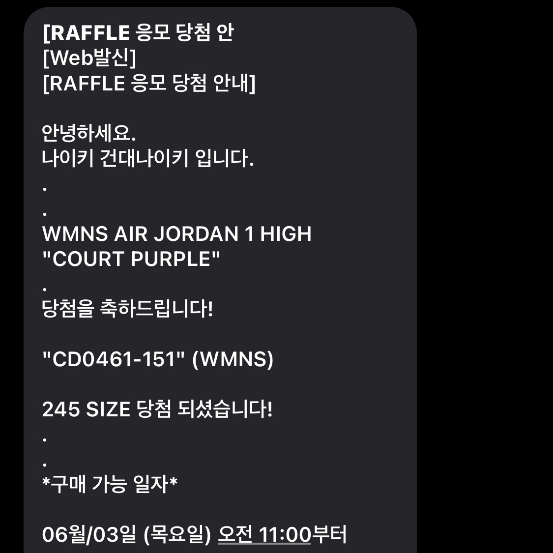 (W) Jordan 1 High OG Court Purple 착용 스타일