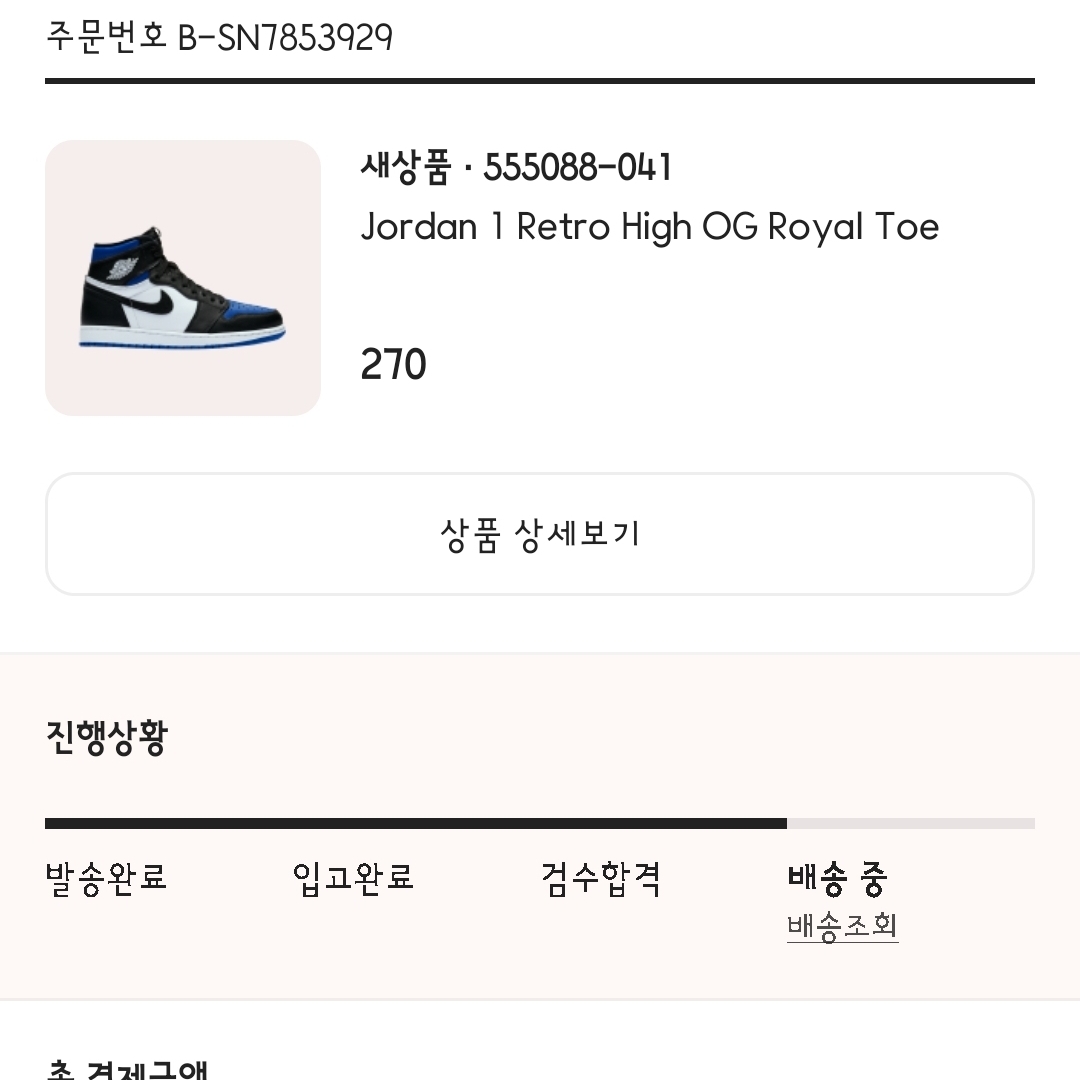 Jordan 1 Retro High OG Royal Toe 착용 스타일