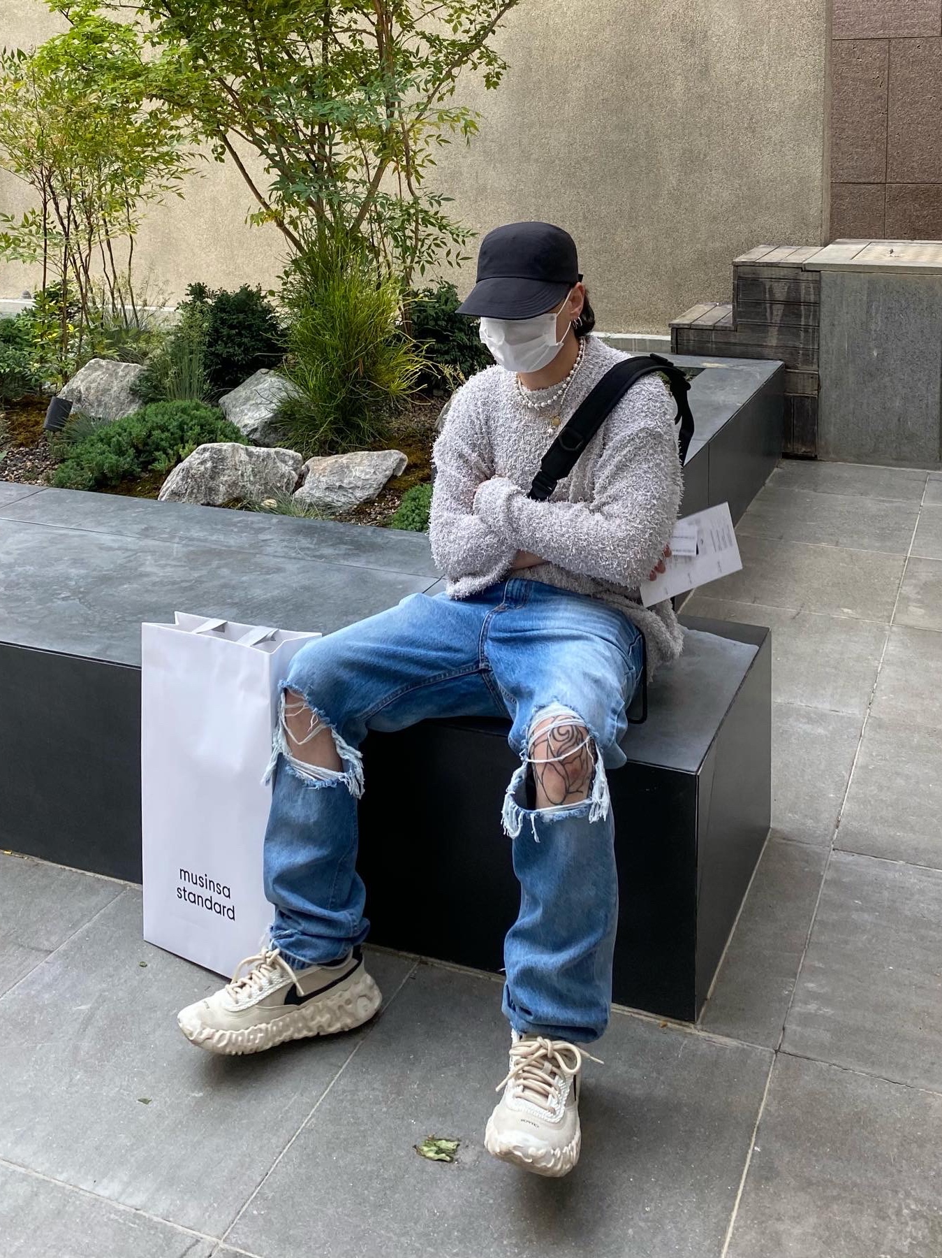 Nike x Undercover Overbreak SP Overcast 착용 스타일