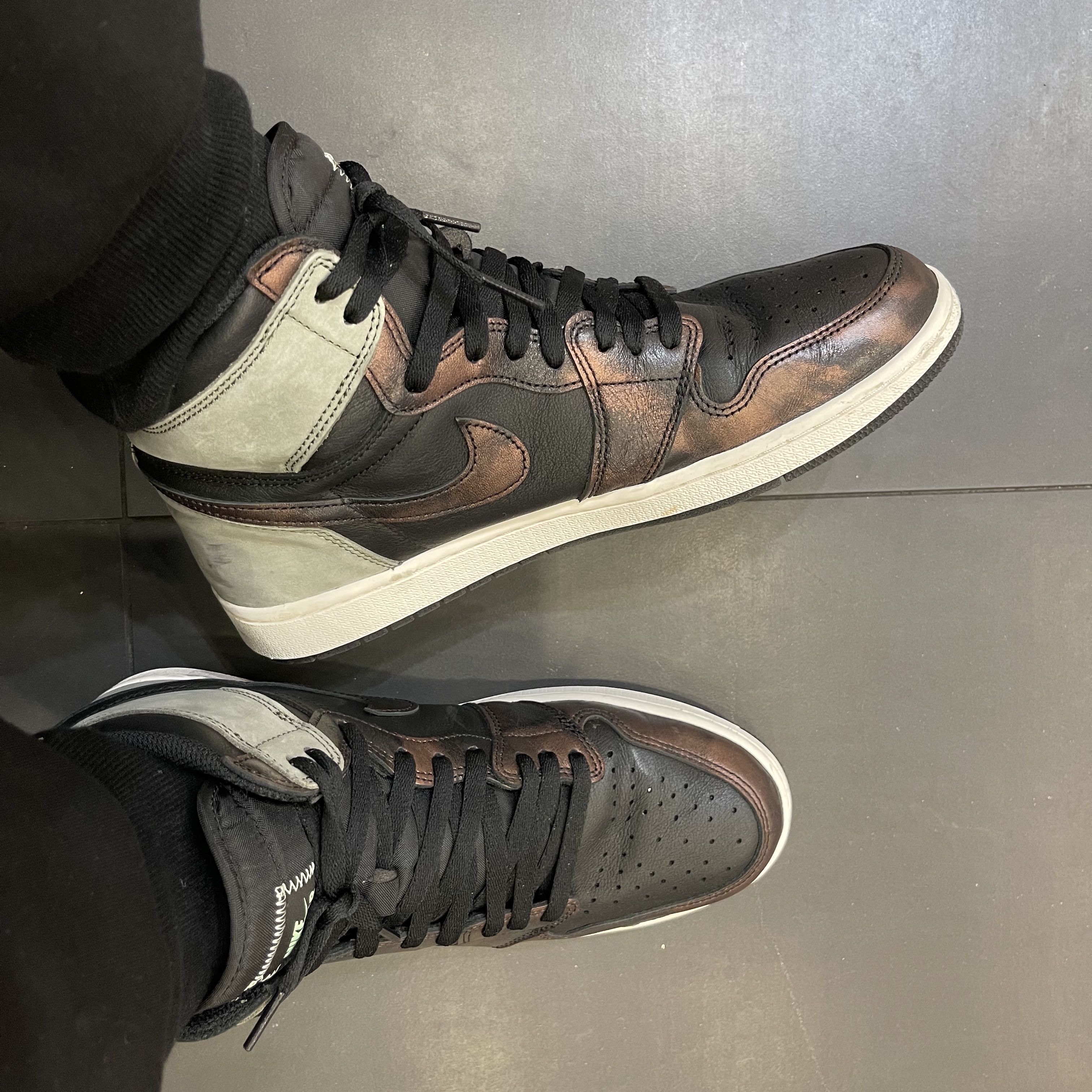 Jordan 1 Retro High OG Rust Shadow 착용 스타일