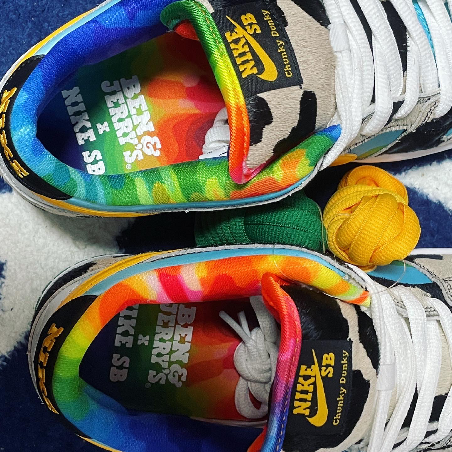 Nike x Ben & Jerry's SB Dunk Low Chunky Dunky 착용 스타일 - 5