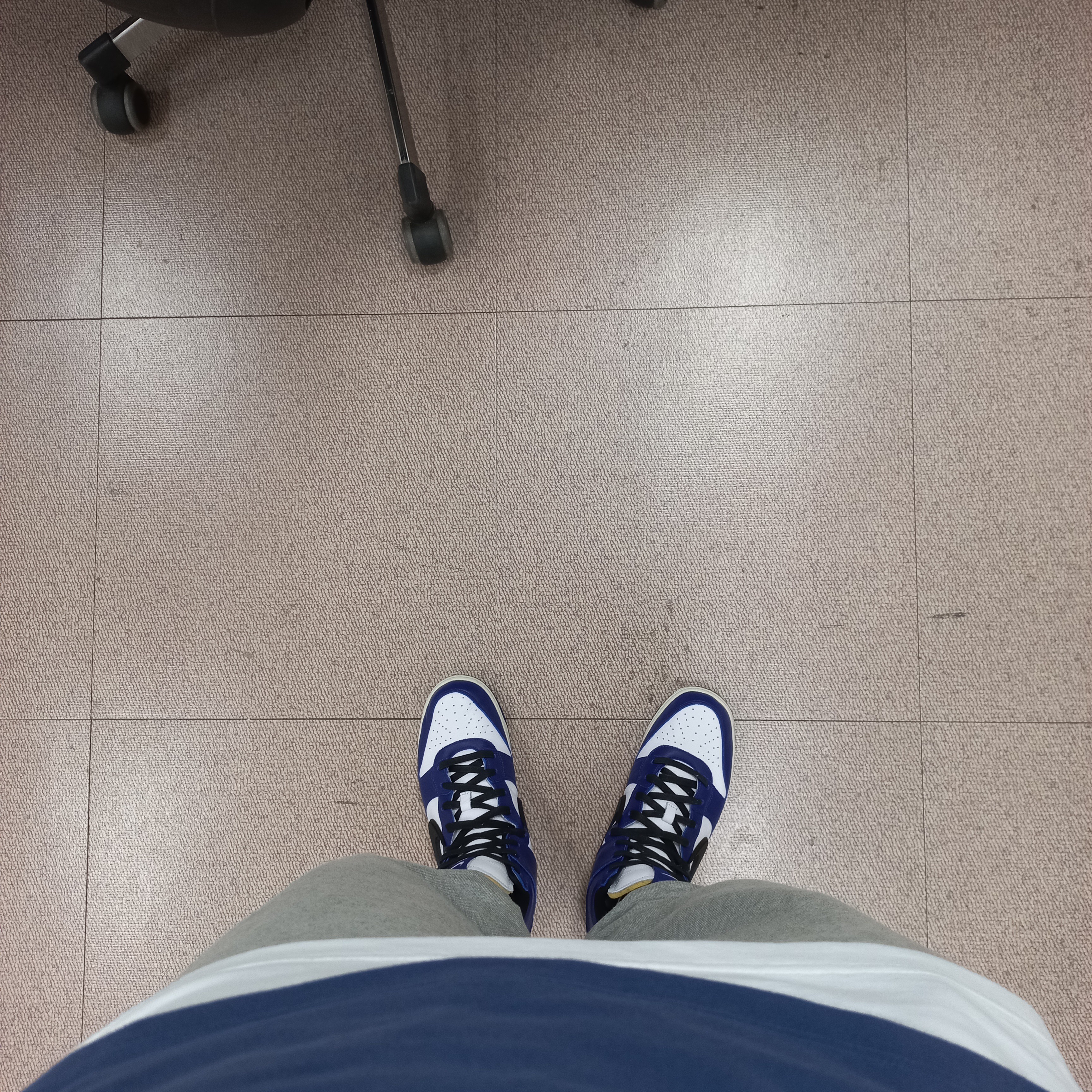 Nike x Ambush Dunk High Deep Royal Blue 착용 스타일