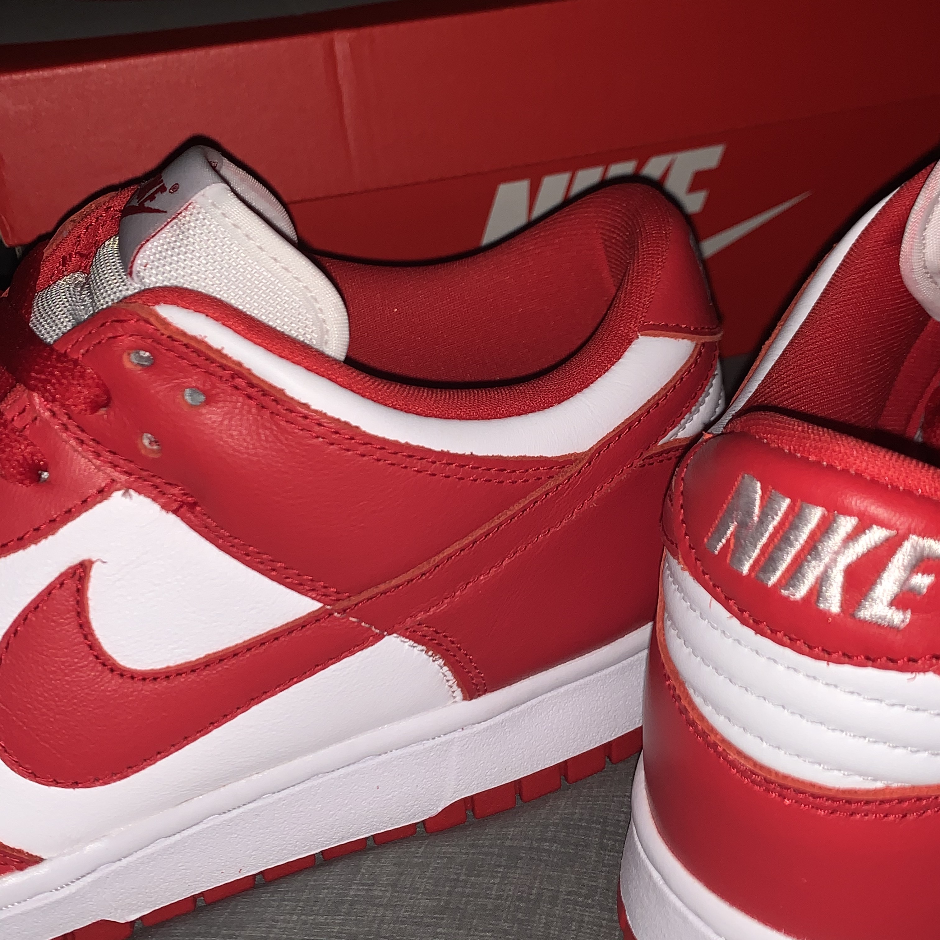 Nike Dunk Low SP University Red 2020 착용 스타일