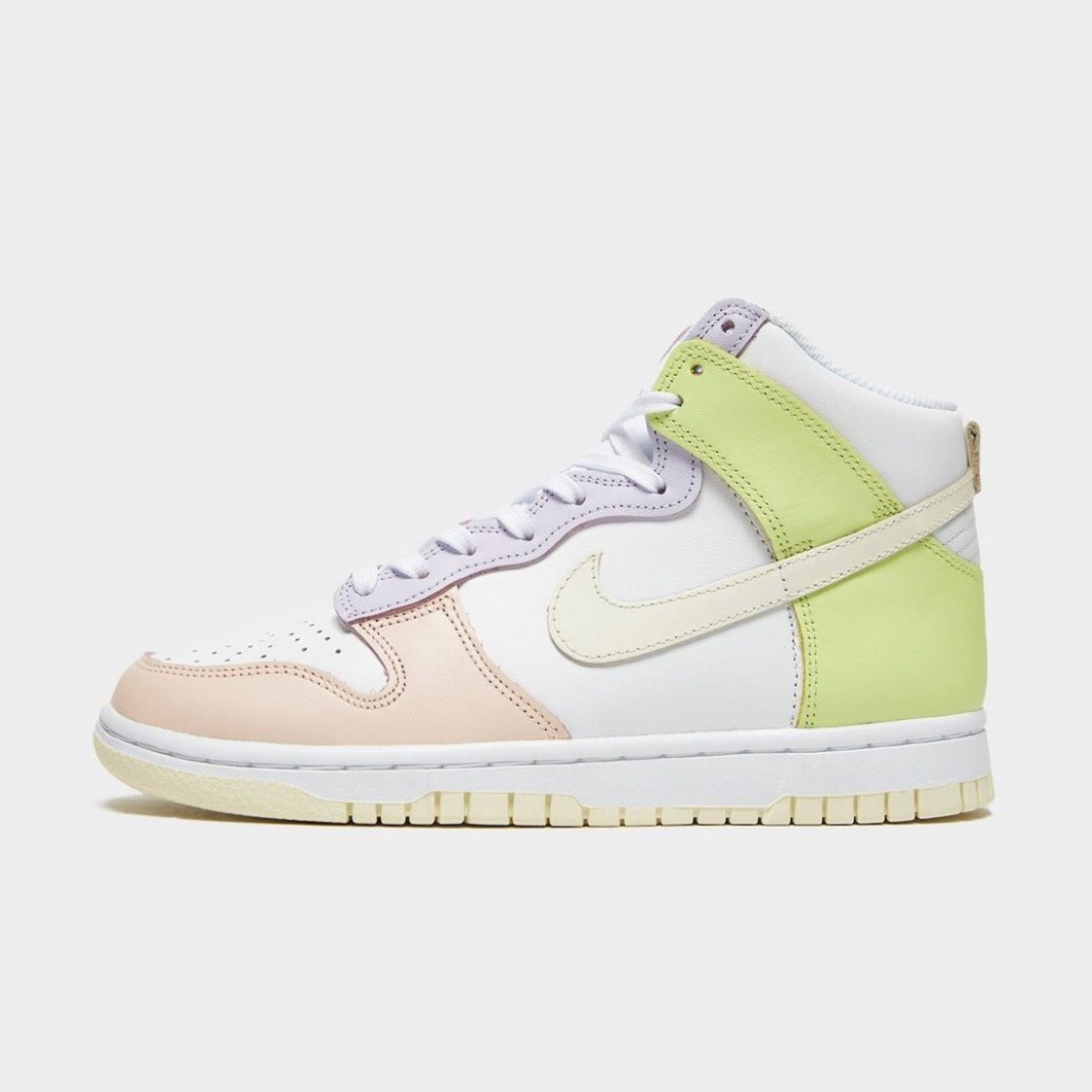 (W) Nike Dunk High Football Grey 착용 스타일 - 2
