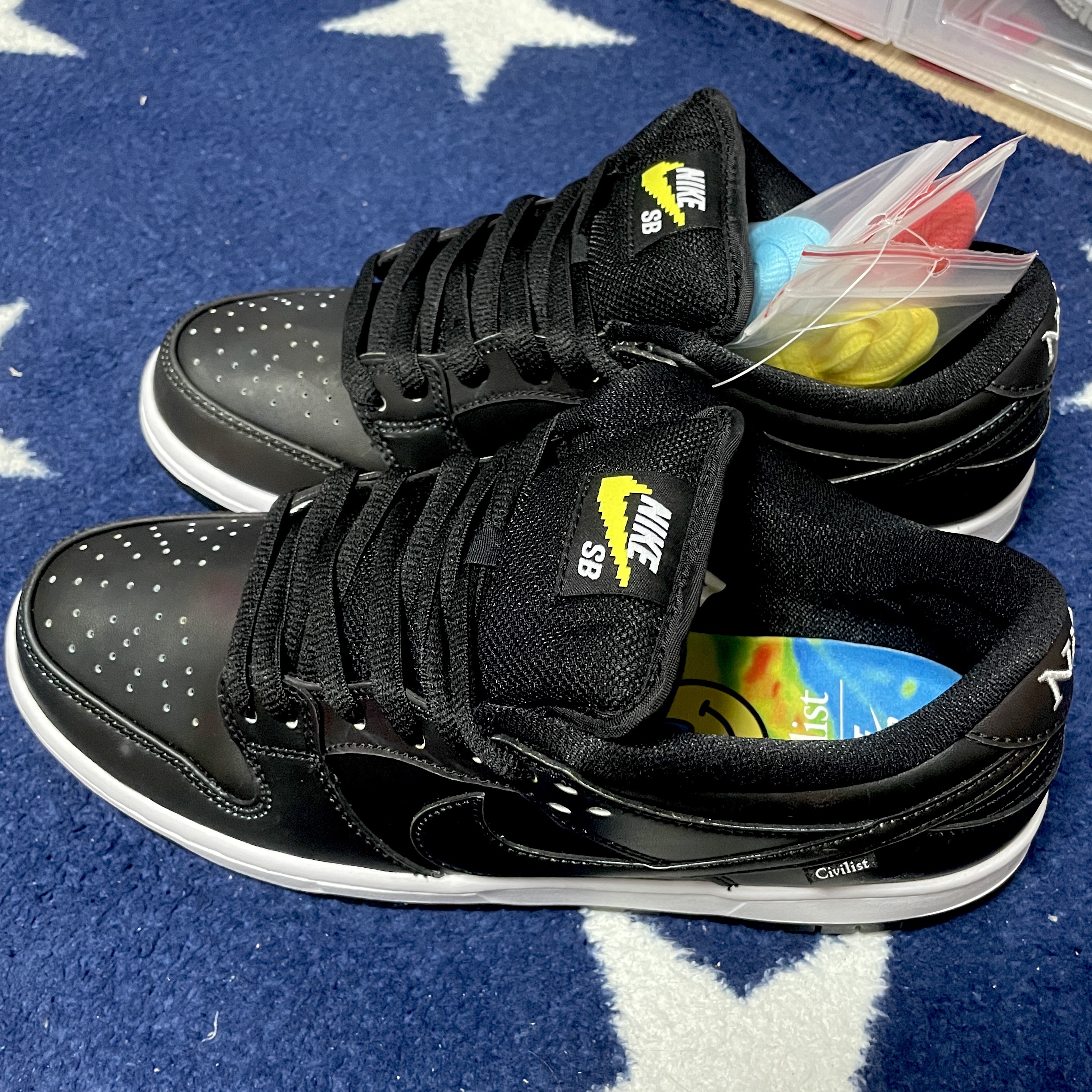 Nike x Civilist SB Dunk Low Pro Thermography 착용 스타일 - 1