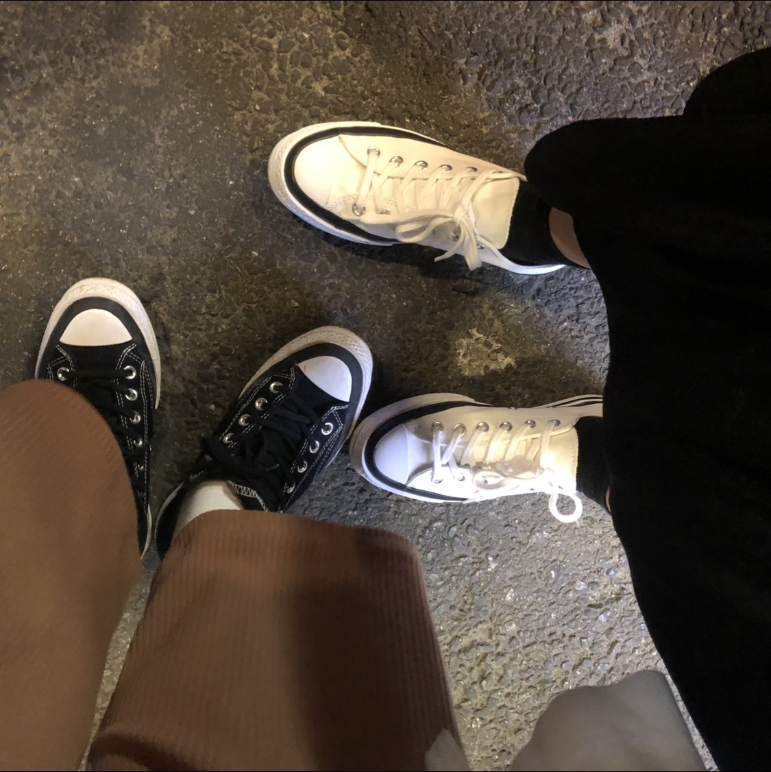 Converse x Moncler x Fragment Chuck 70 Ox White, Converse x Moncler x Fragment Chuck 70 Ox Black 착용 스타일 - 2