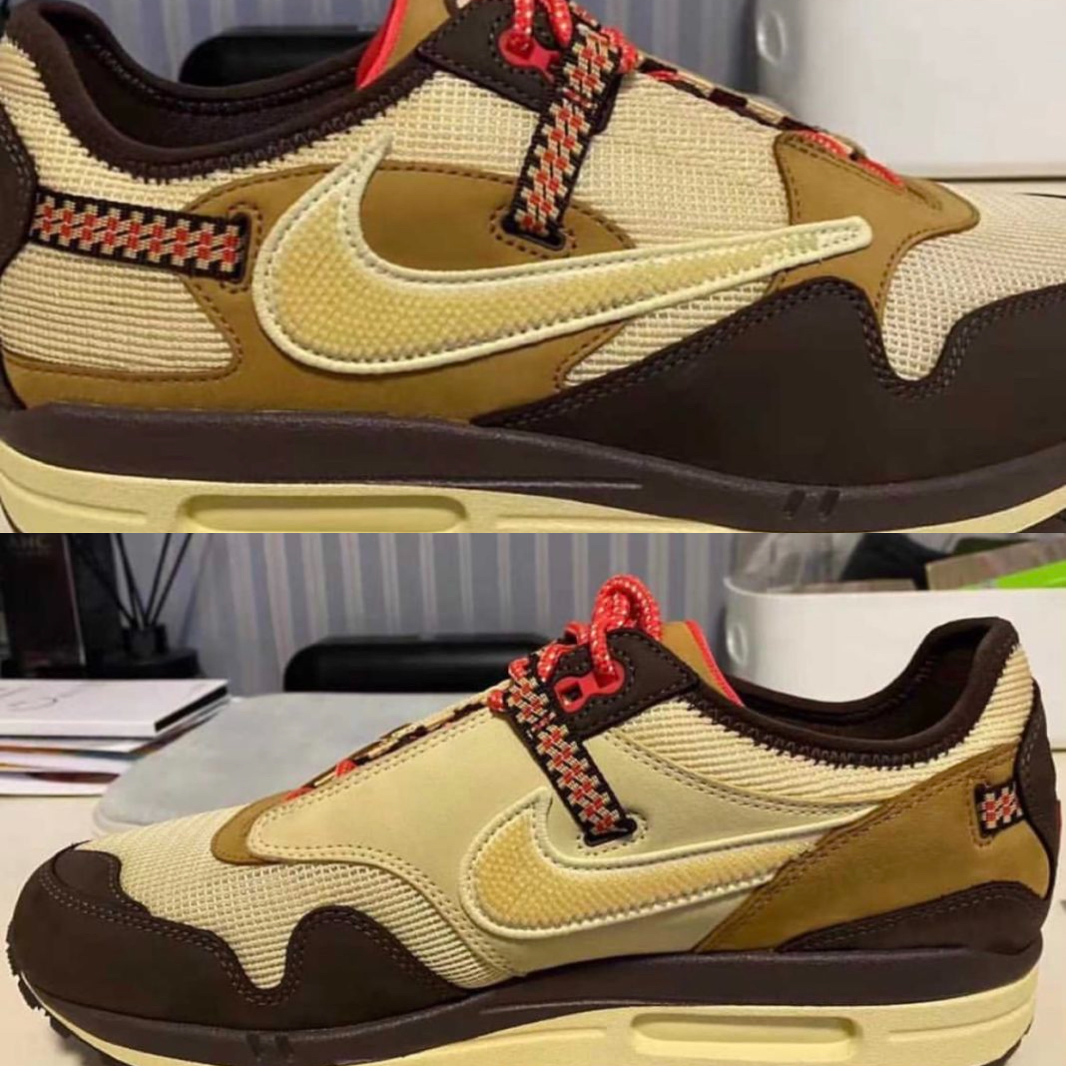Nike x Travis Scott Air Max 270 React Cactus Trails 착용 스타일 - 2