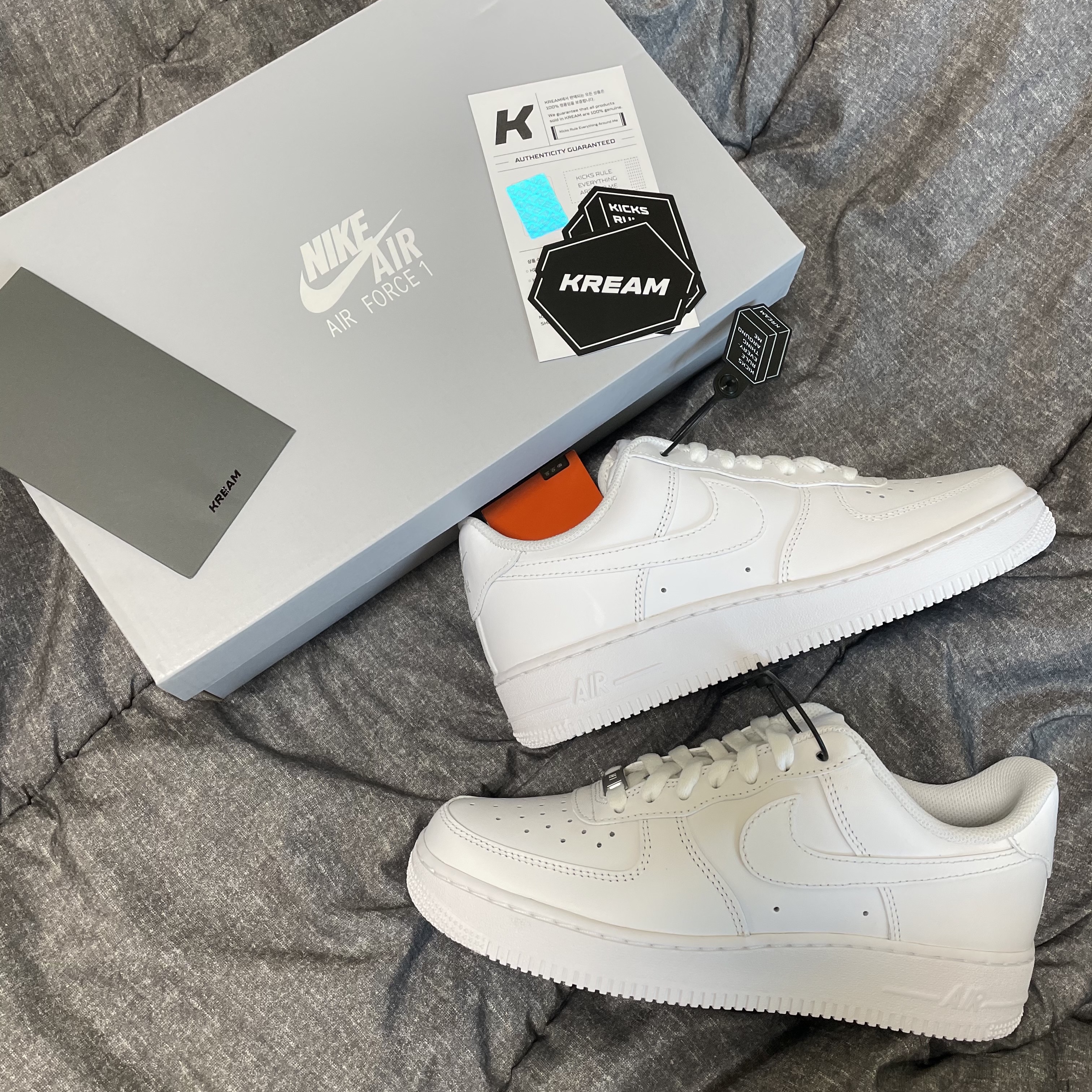 Nike Air Force 1 '07 Low White 착용 스타일 - 3