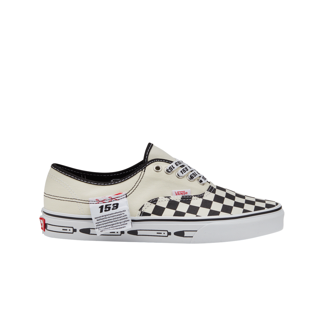 반스 x 모나미 어센틱 HC 블랙