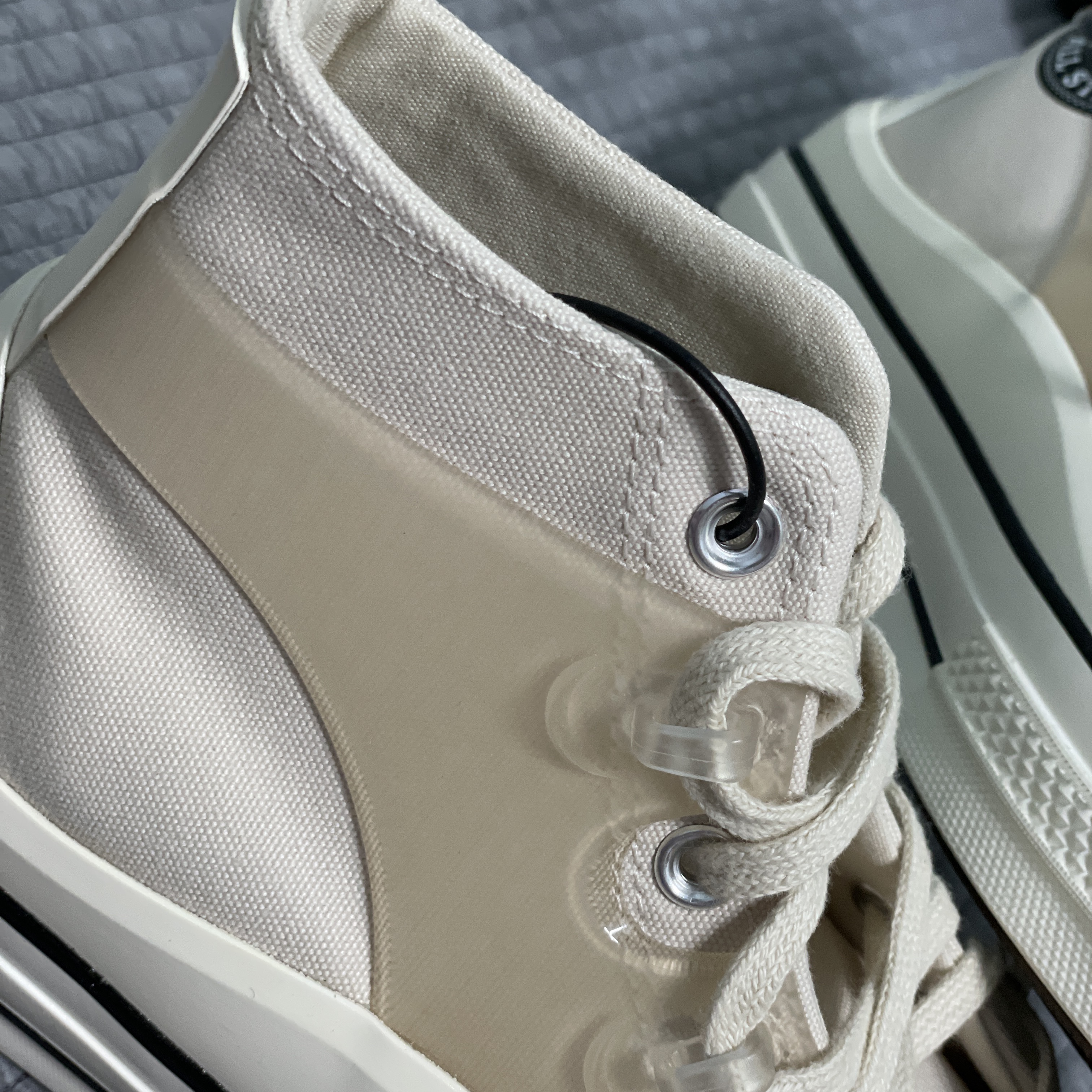 Converse x Kim Jones Chuck 70 Utility Wave High Natural Ivory 착용 스타일