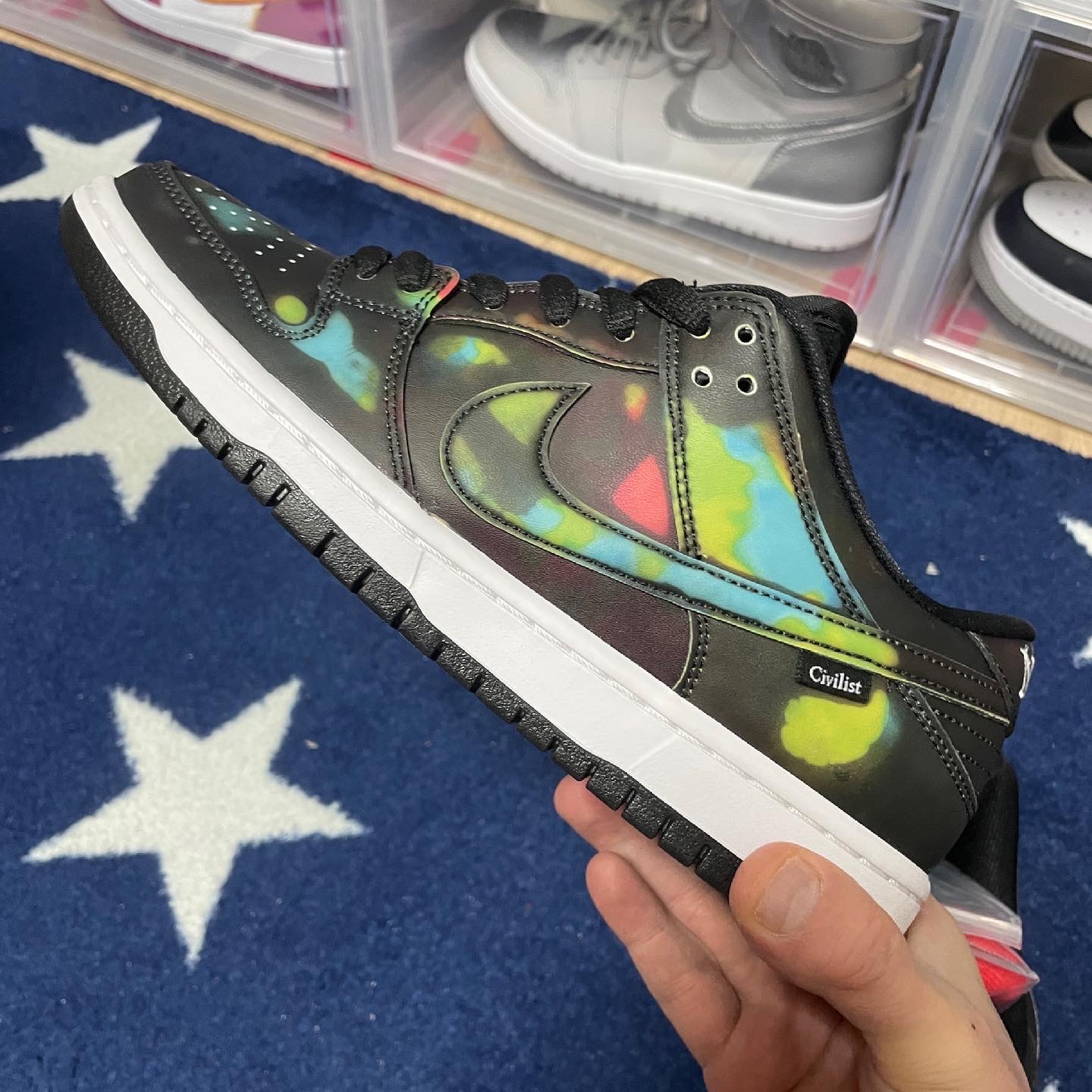 Nike x Civilist SB Dunk Low Pro Thermography 착용 스타일 - 5
