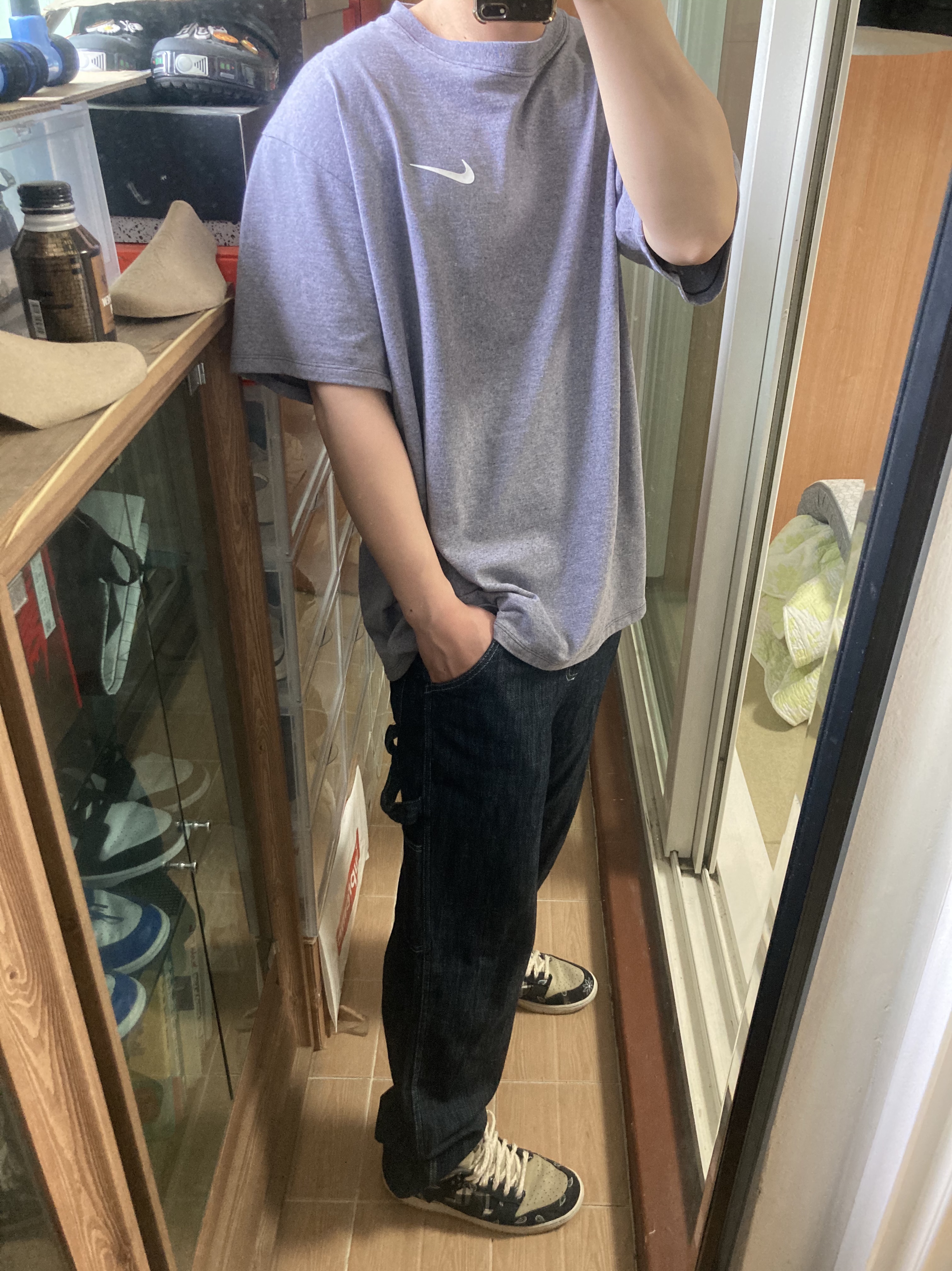 Nike x Travis Scott SB Dunk Low, Nike Dunk Low SP Kentucky 2020 착용 스타일