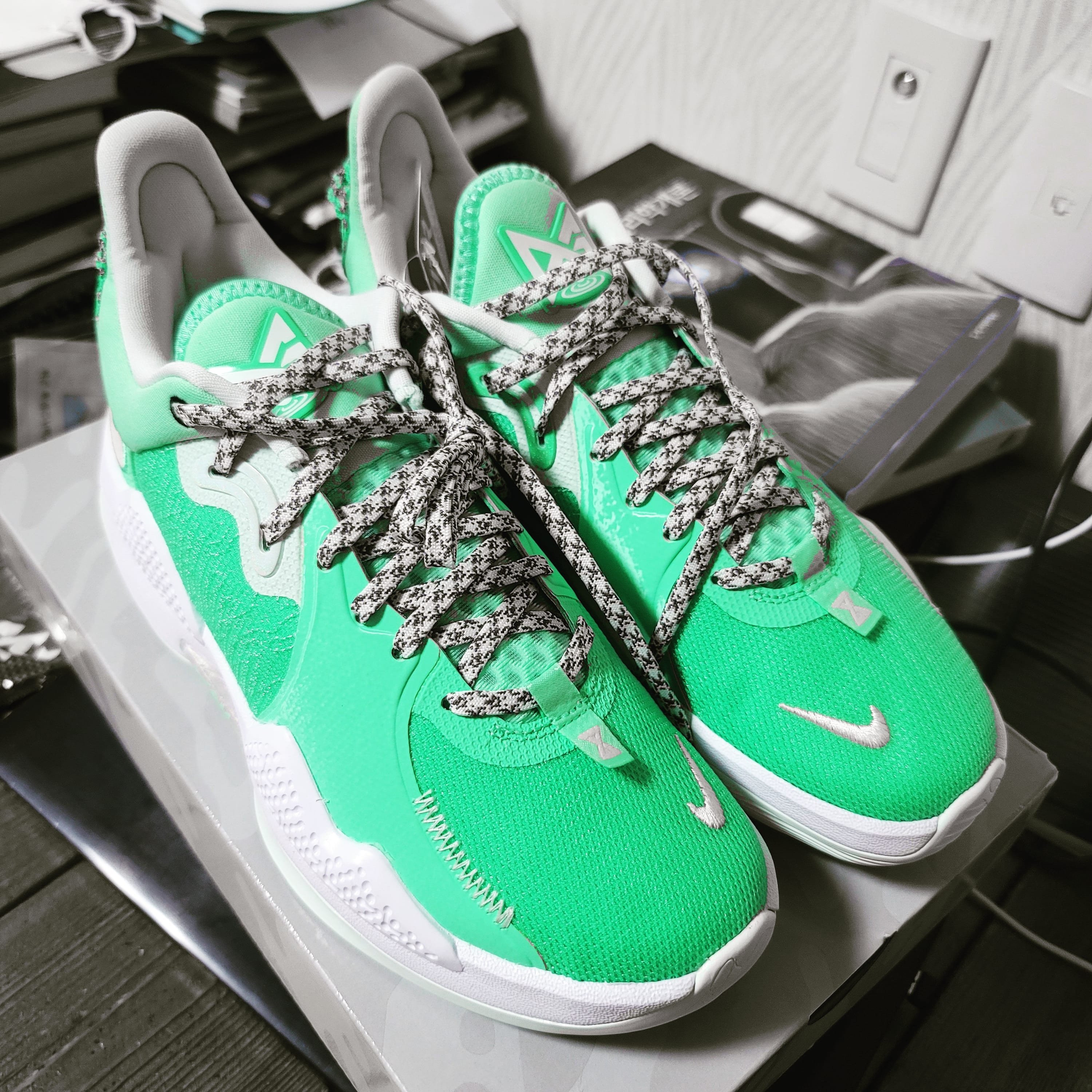 Nike PG 5 EP Play for The Future 착용 스타일