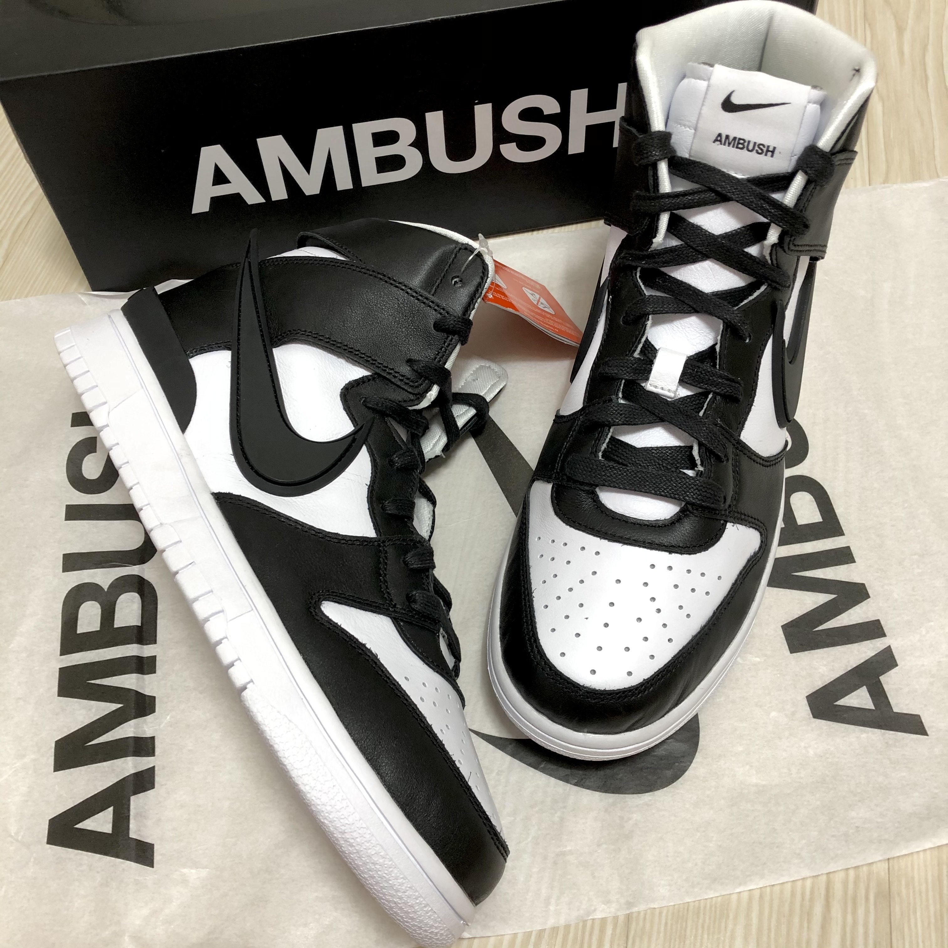 Nike x Ambush Dunk High Black 착용 스타일