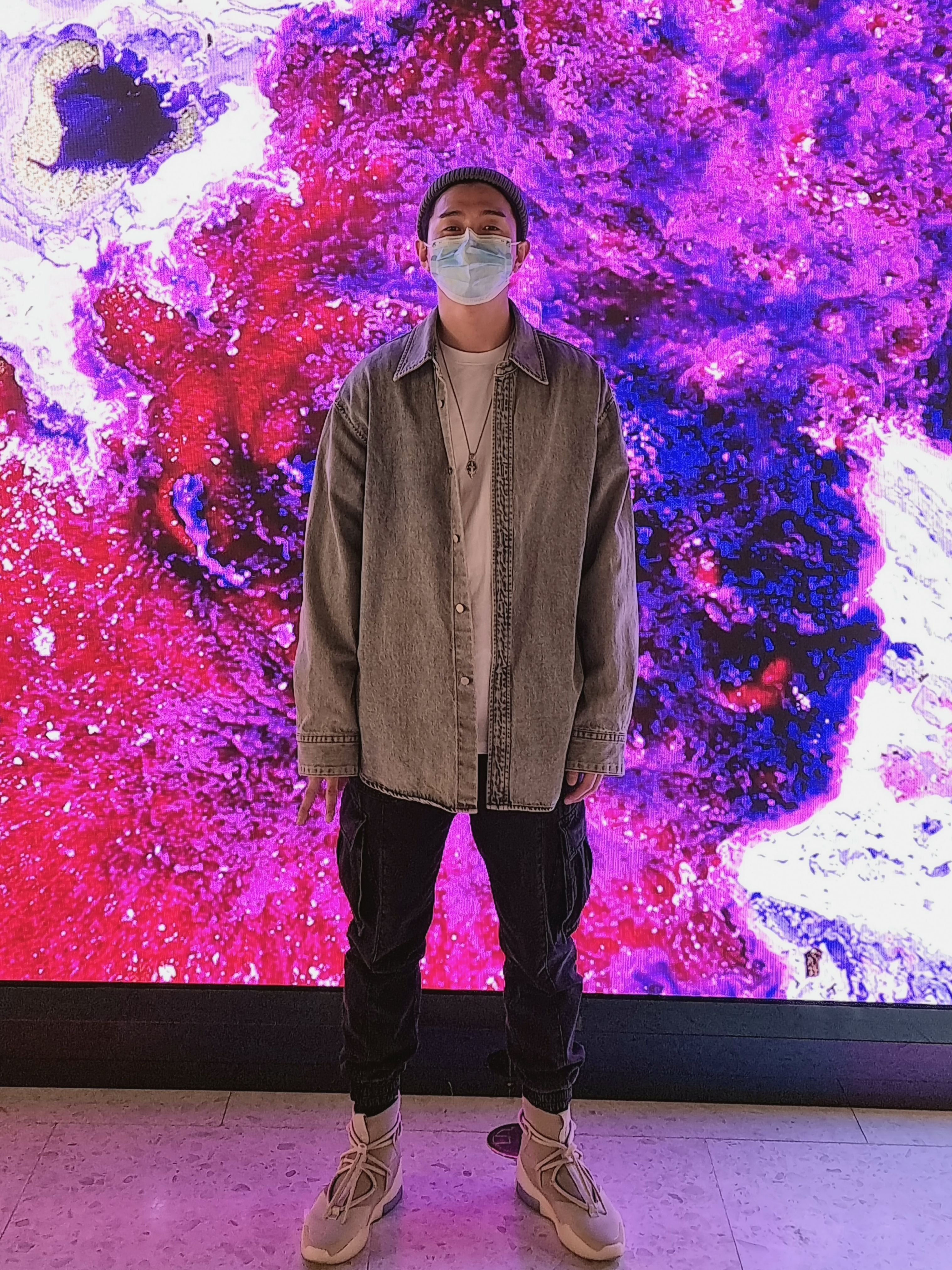 Nike x Fear of God Air Fear of God 1 Oatmeal 착용 스타일