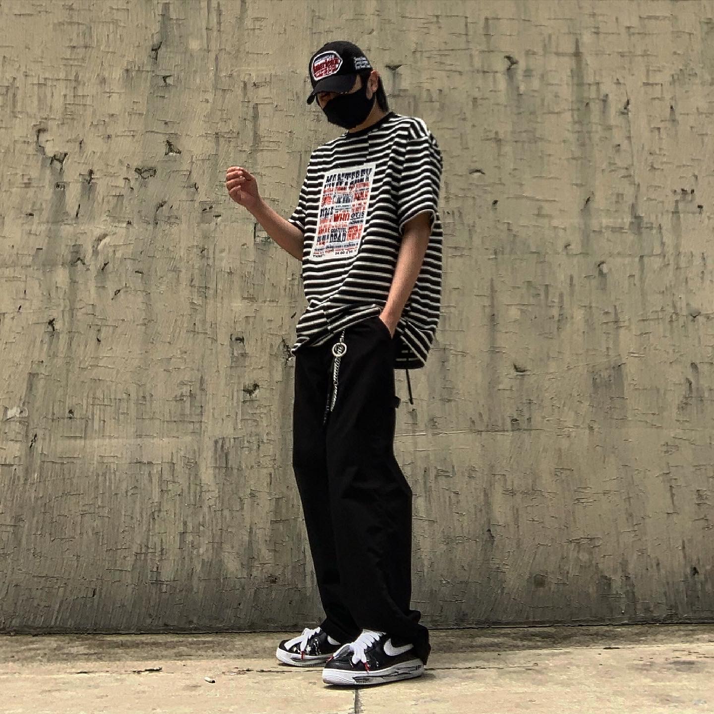 Nike x Peaceminusone Air Force 1 Low Para-Noise 착용 스타일 - 2