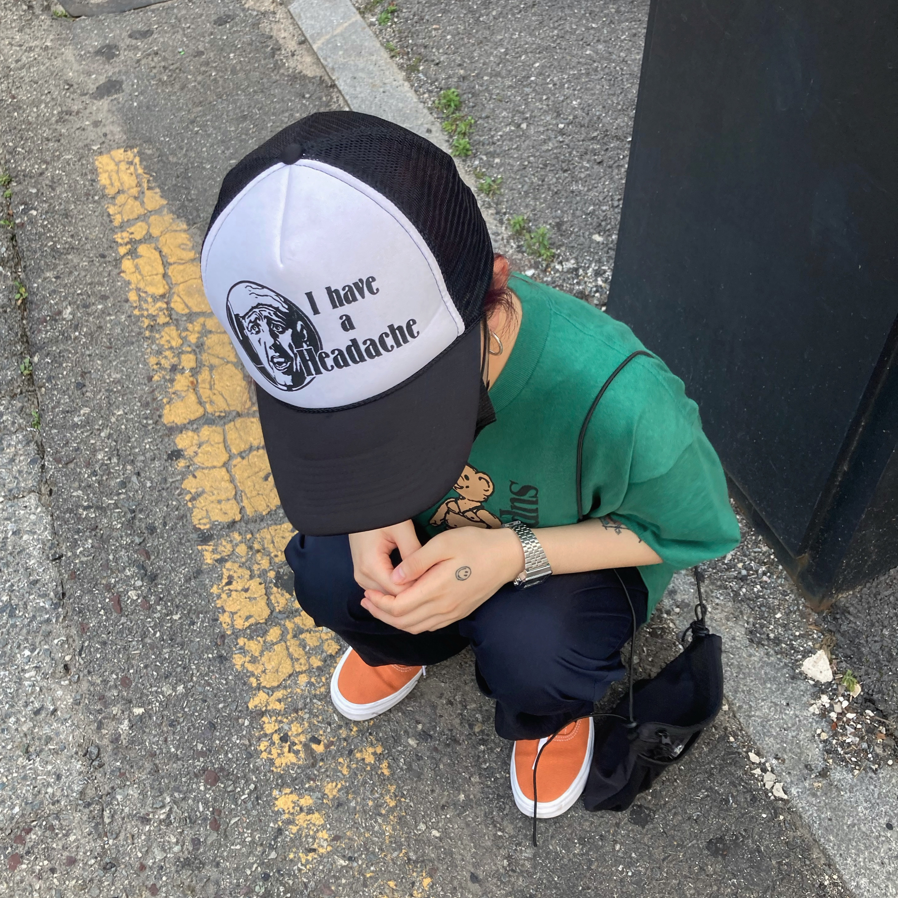 Supreme Not Sorry T-Shirt Light Pine - 21SS 착용 스타일 - 1