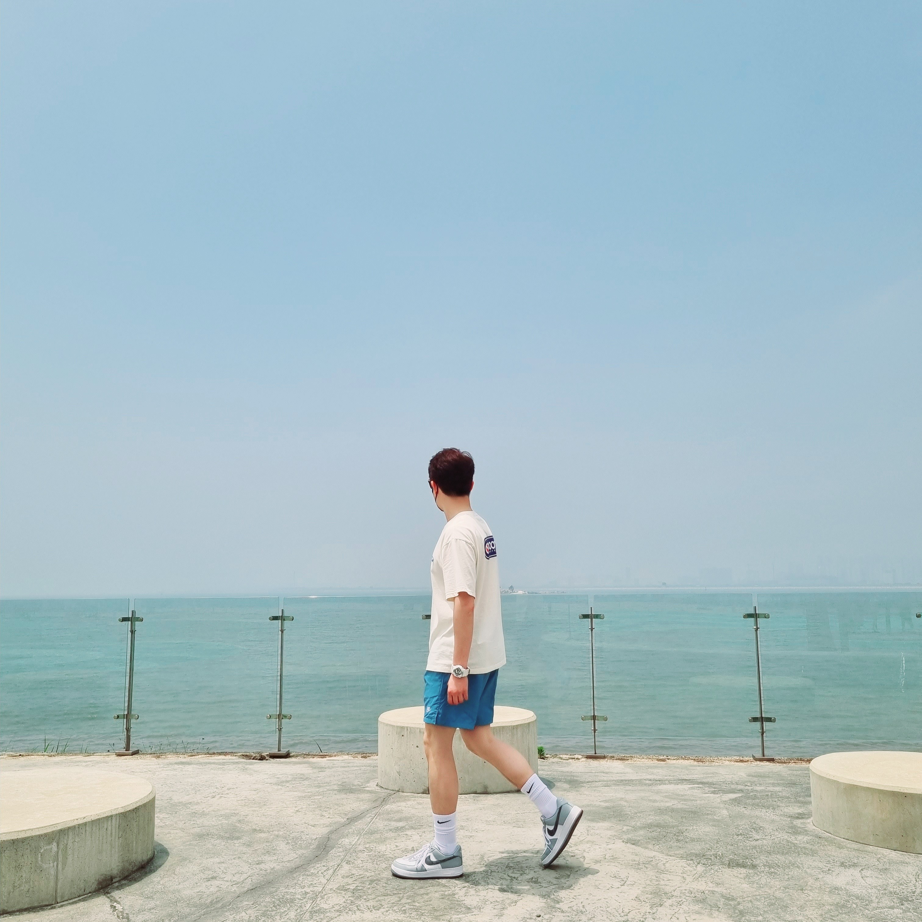 Nike Air Force 1 '07 Low White 착용 스타일 - 3