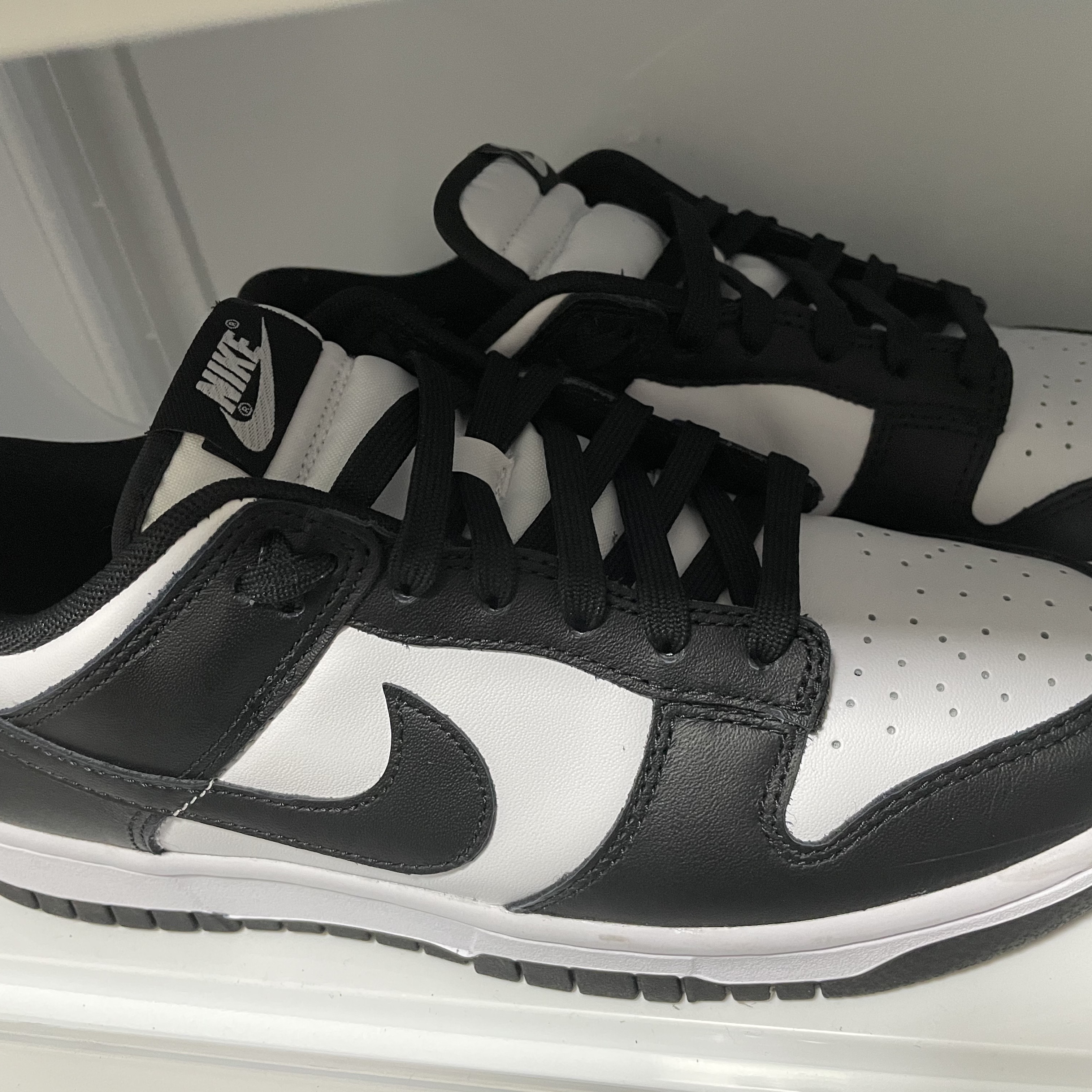 Nike Dunk Low Retro PRM Cheetah, Nike Dunk Low Retro Black 착용 스타일 - 2