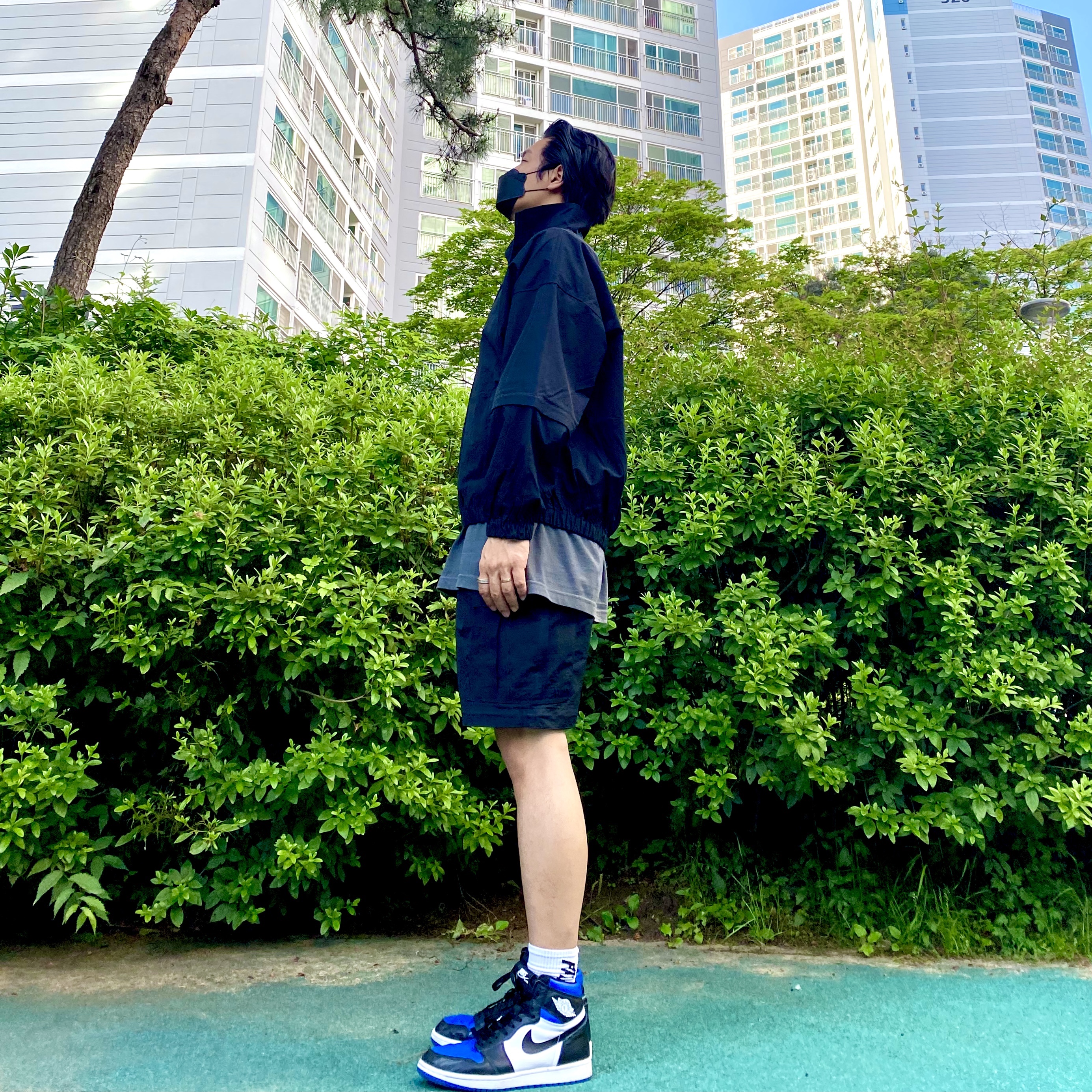 Jordan 1 Retro High OG Royal Toe 착용 스타일