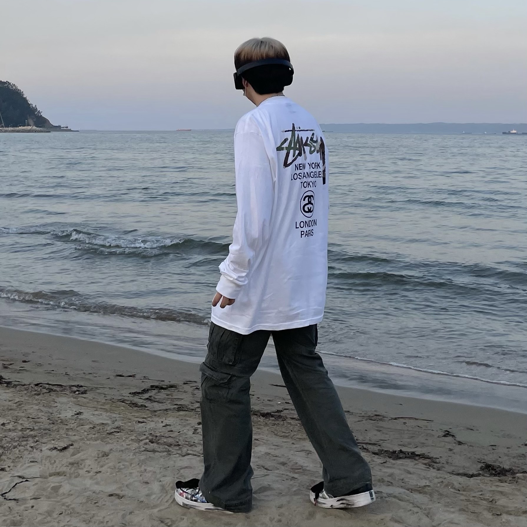 Nike x Peaceminusone Air Force 1 Low Para-Noise 착용 스타일 - 2