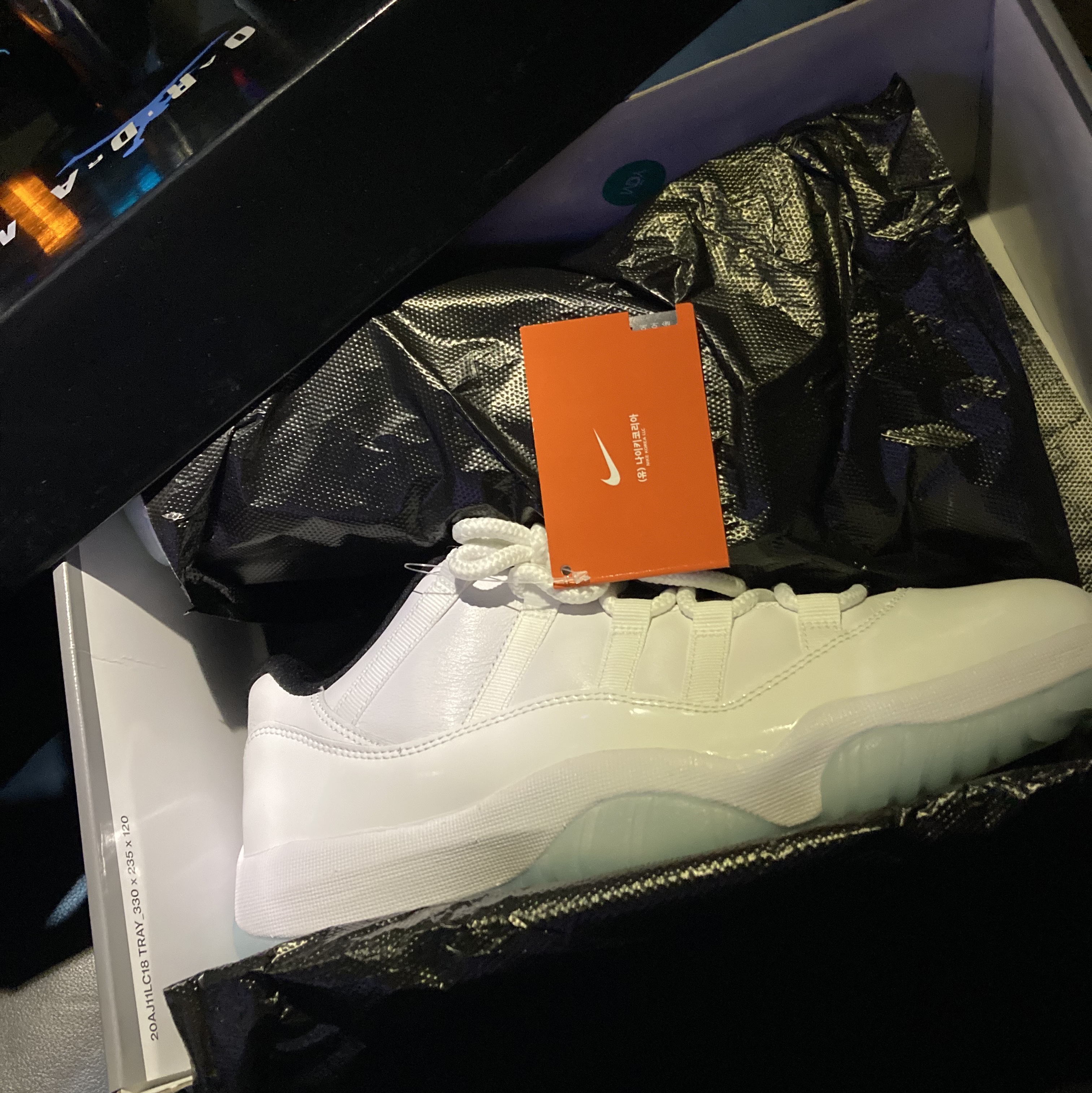 Jordan 11 Retro Low Legend Blue 착용 스타일